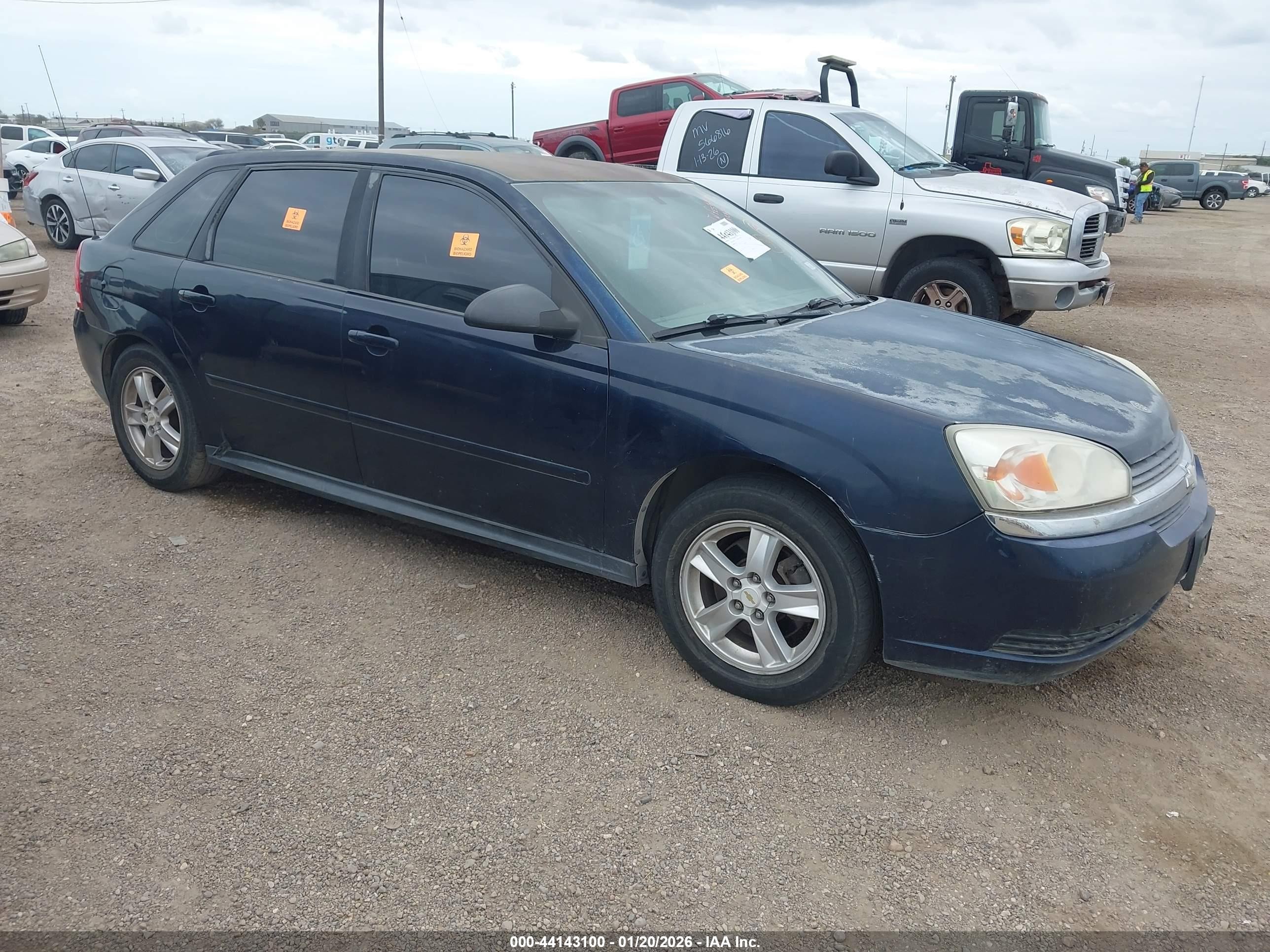 2005 Chevrolet Malibu Maxx LS, VIN 1G1ZT64865F329462 — Biohazard / chemical