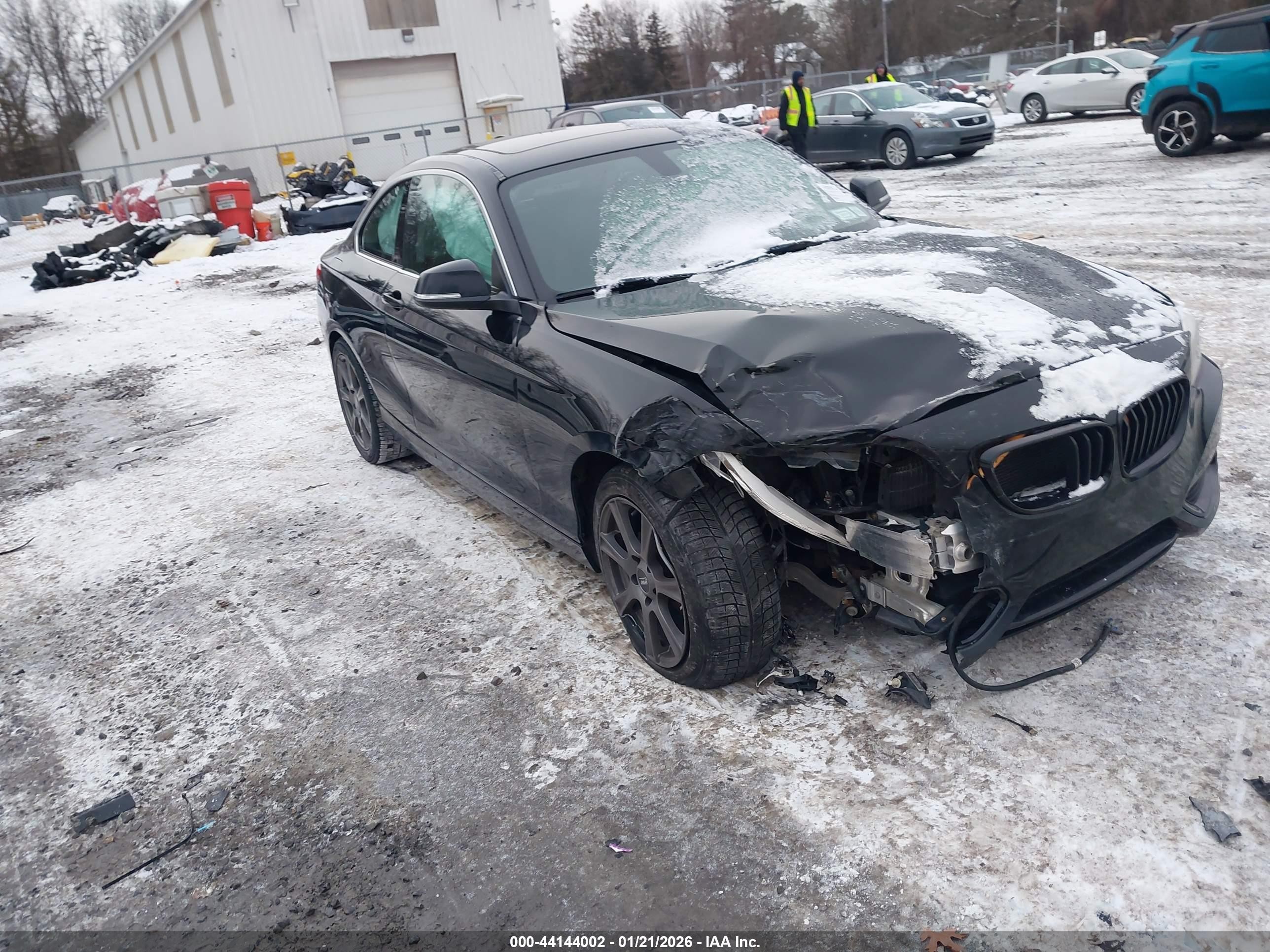 2015 BMW 2 Series 228i xDrive, VIN WBA1F7C58FVX95696 — Front end
