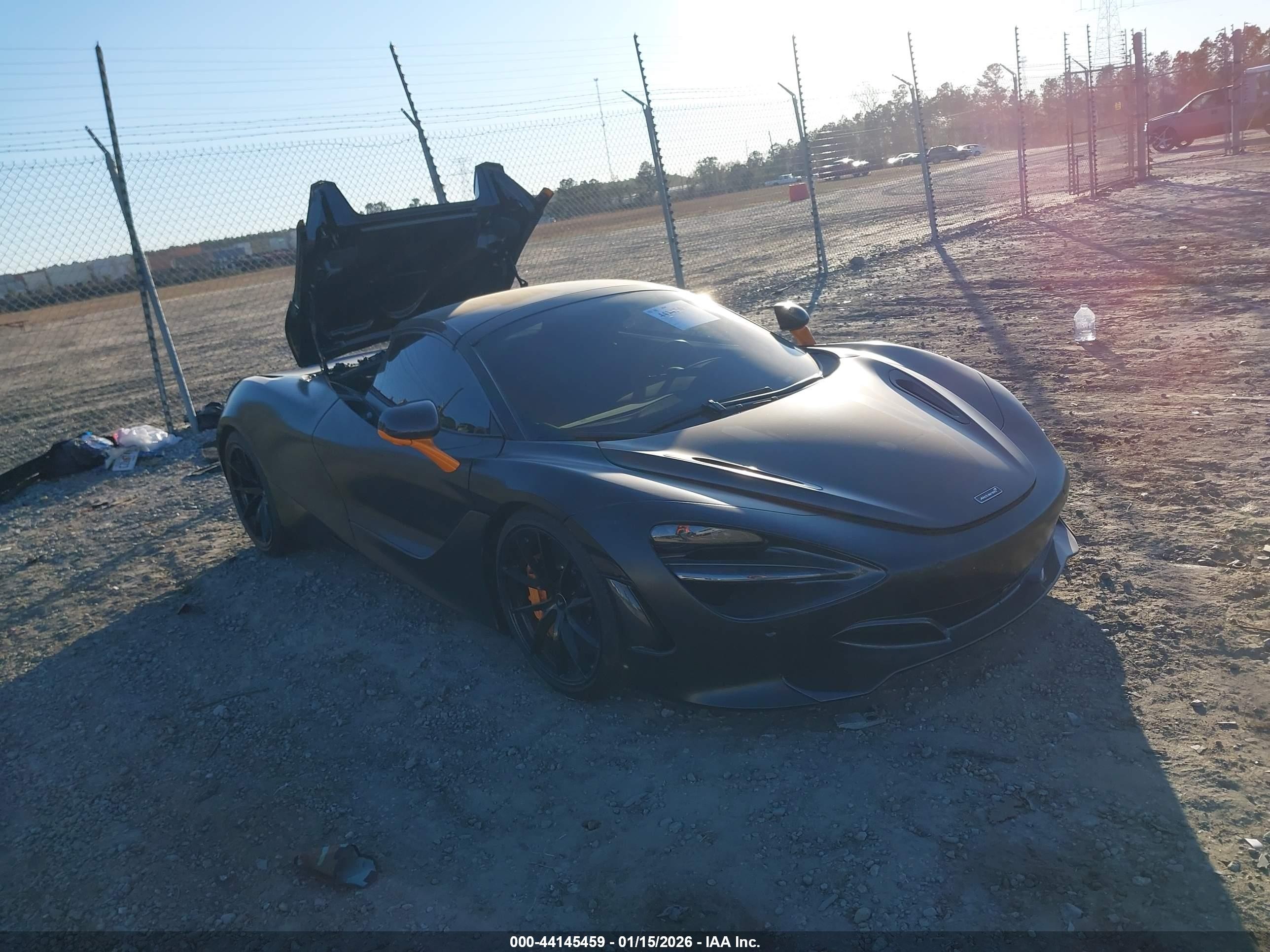 2021 McLaren 720S, VIN SBM14FCA4MW006247 — Theft recovery