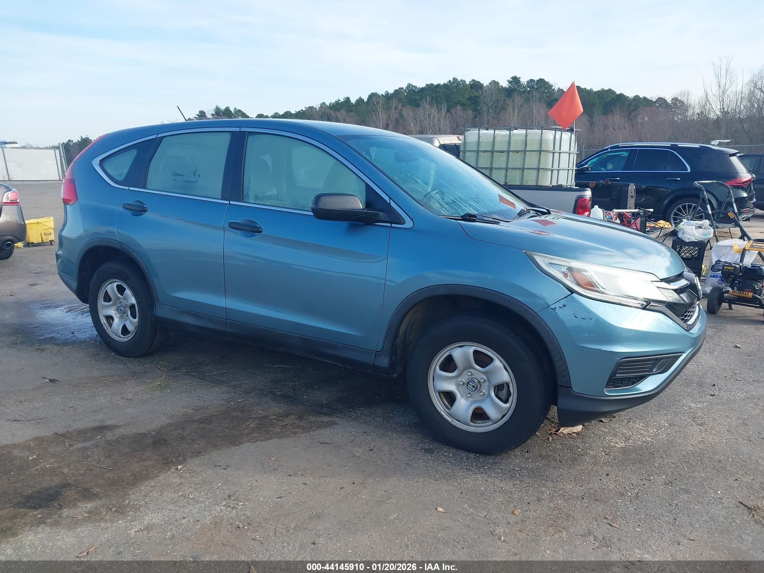 2015 Honda CR-V LX, VIN 2HKRM3H38FH543961 — Fresh water flood