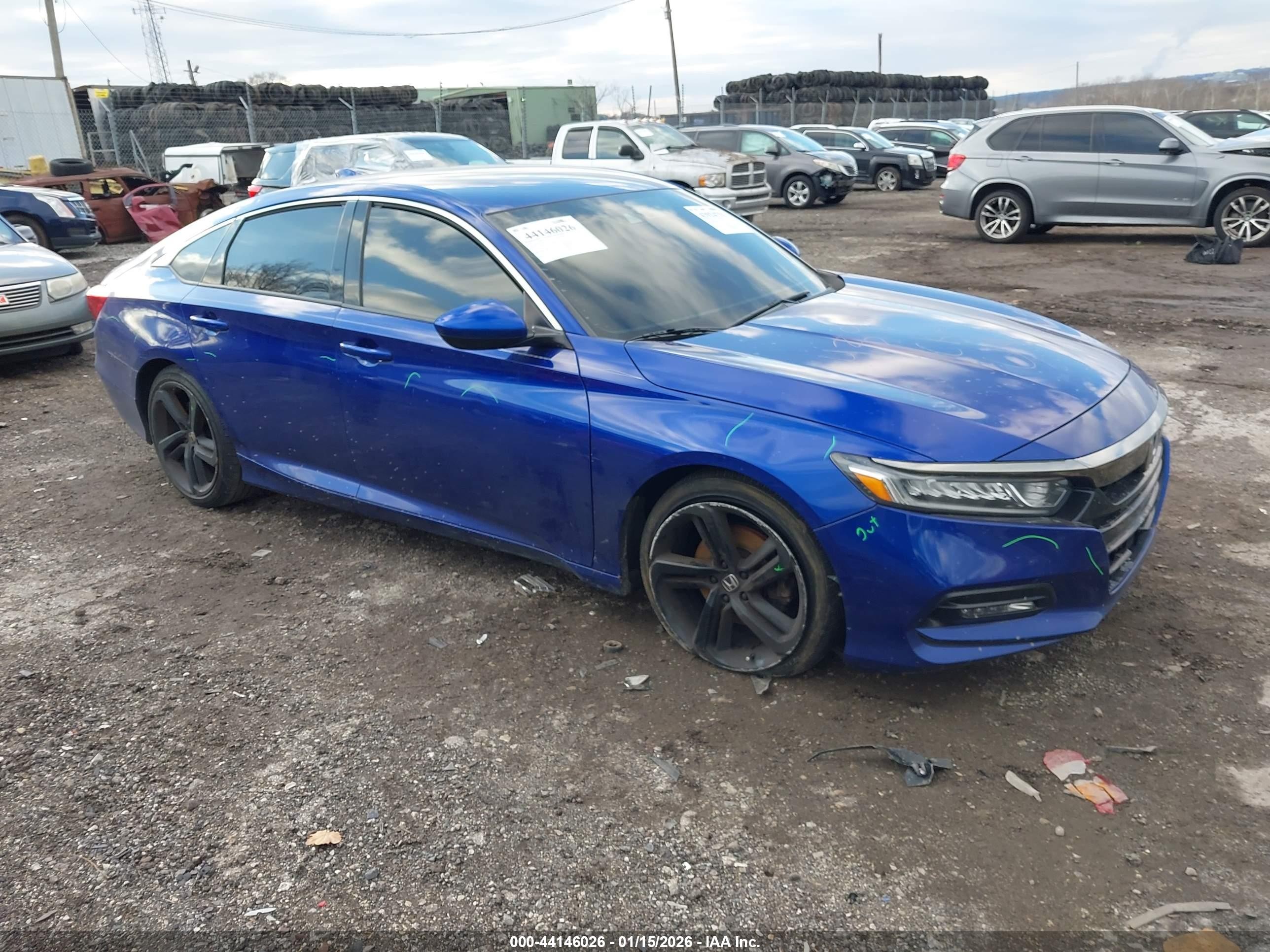 2019 Honda Accord Sport, VIN 1HGCV1F33KA043915 — All over