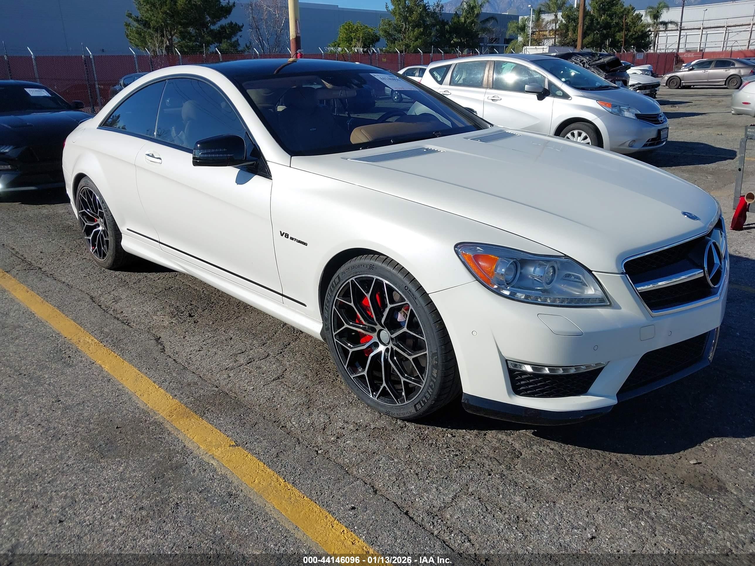 2013 Mercedes-Benz CL 63 AMG, VIN WDDEJ7EB9DA030691 — Фото с аукциона