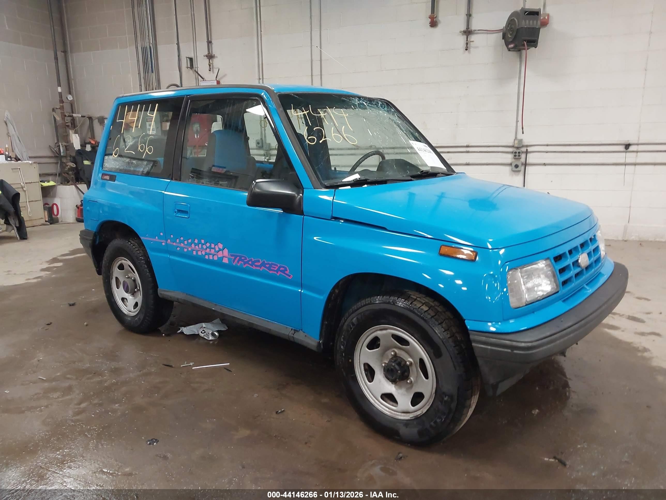 1992 Geo Tracker, VIN 2CNBJ18U6N6921488 — Опрокидывание