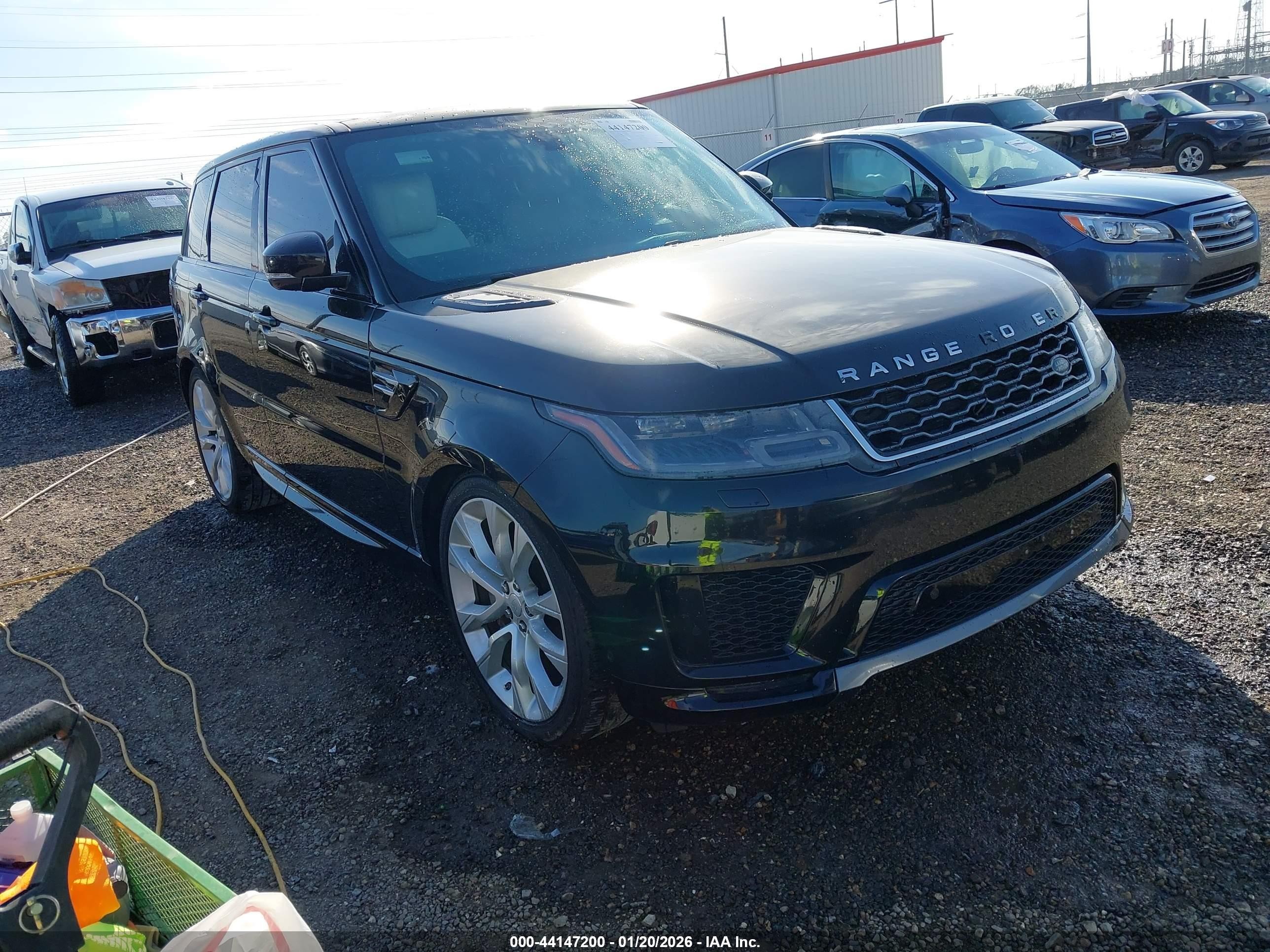 2019 Land Rover Range Rover Sport HSE, VIN SALWR2RU7KA873705 — Fresh water flood