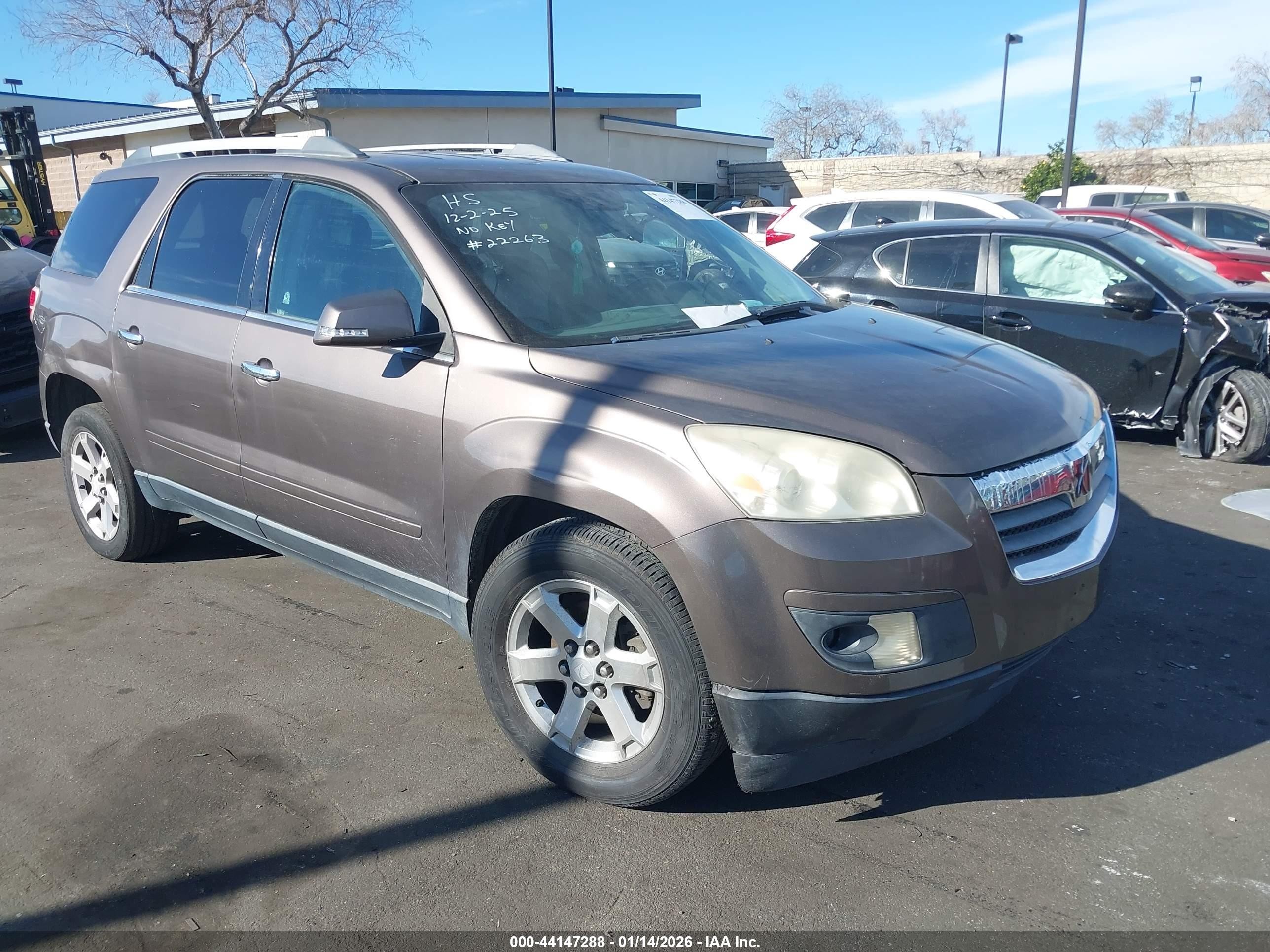 2010 Saturn Outlook, VIN 5GZLRVED3AJ204782 — Theft recovery