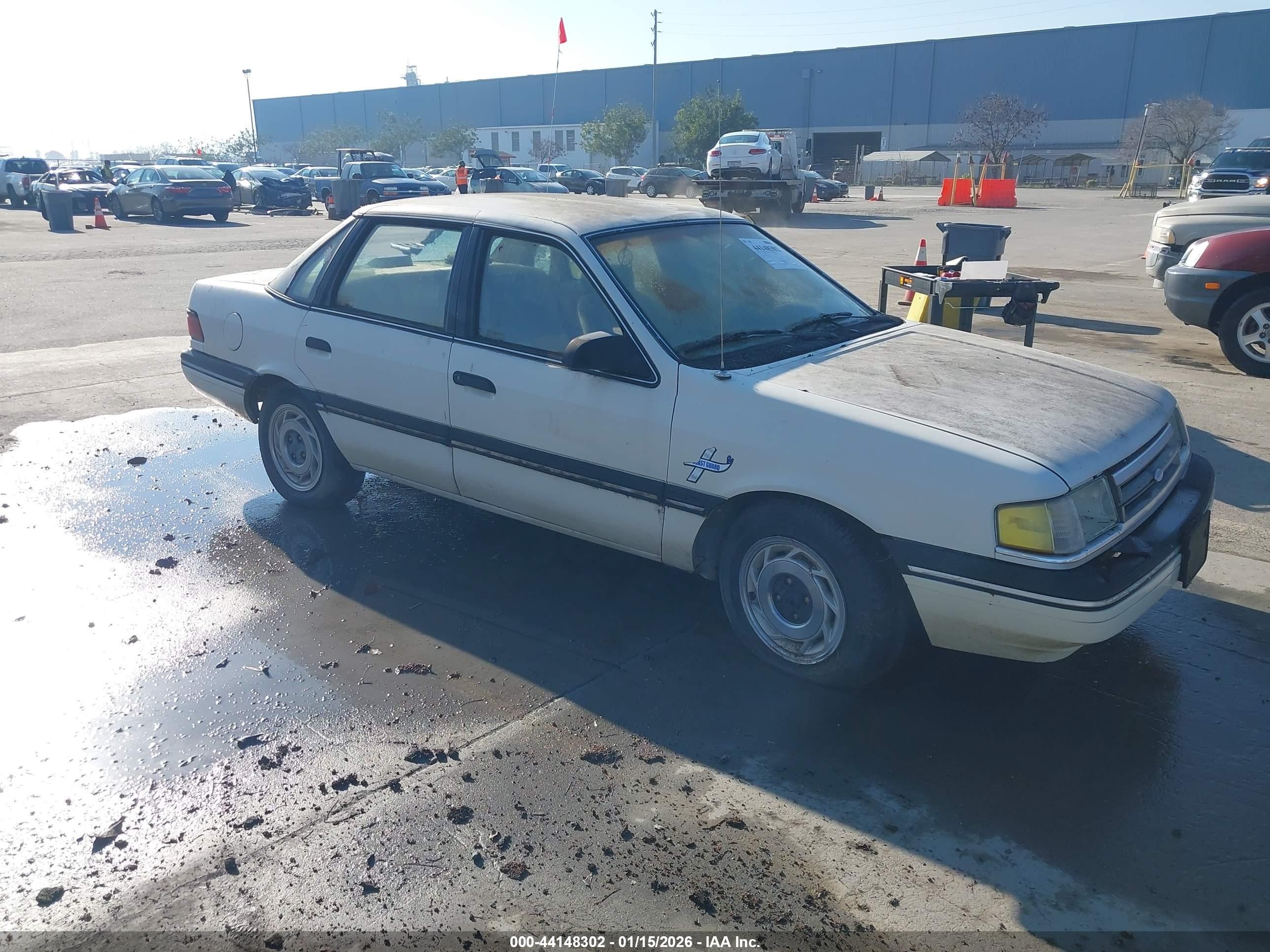 1988 Ford Tempo LX, VIN 1FAPP37XXJK203388 — Biohazard / chemical