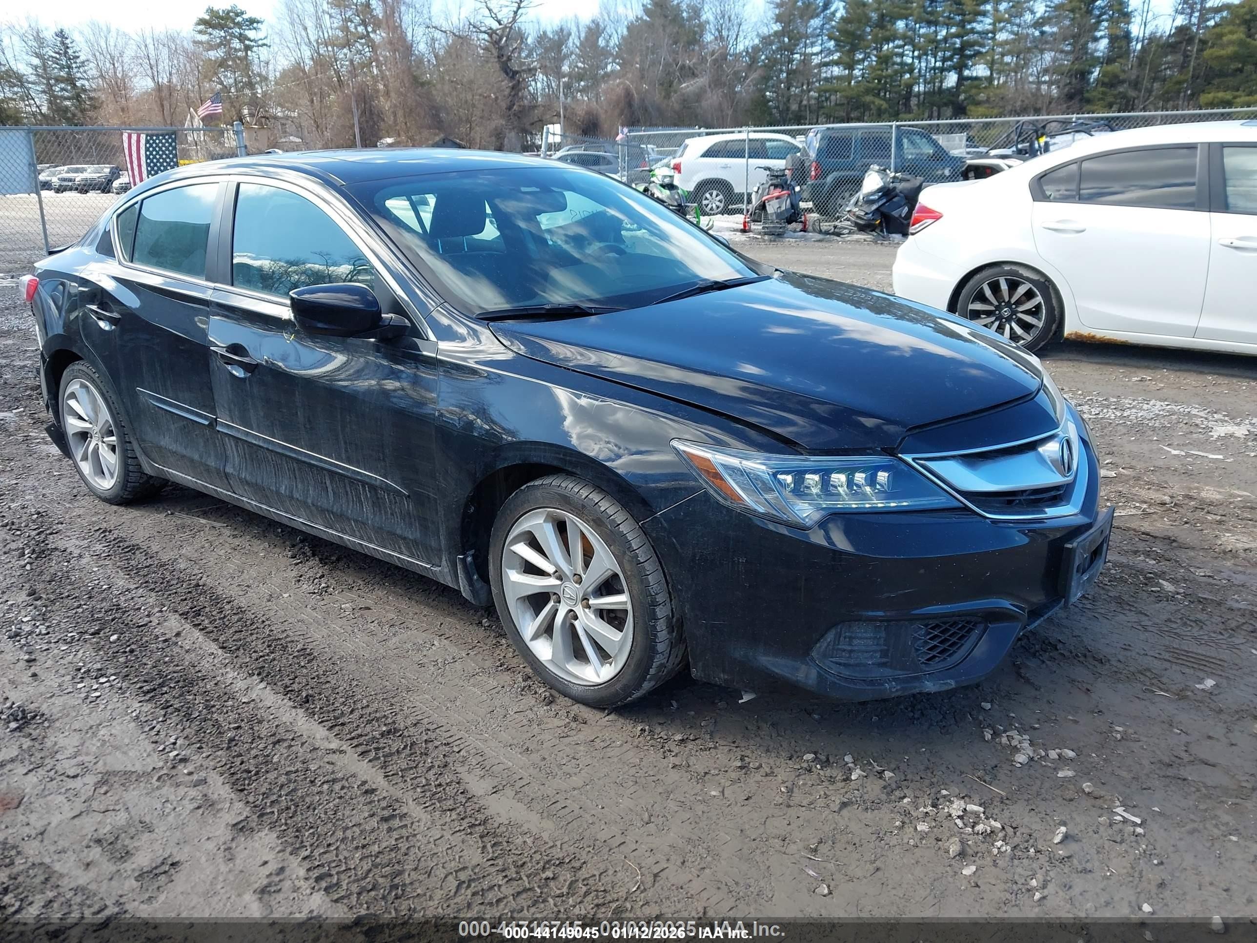2017 Acura ILX Premium, VIN 19UDE2F79HA005966 — Rear end