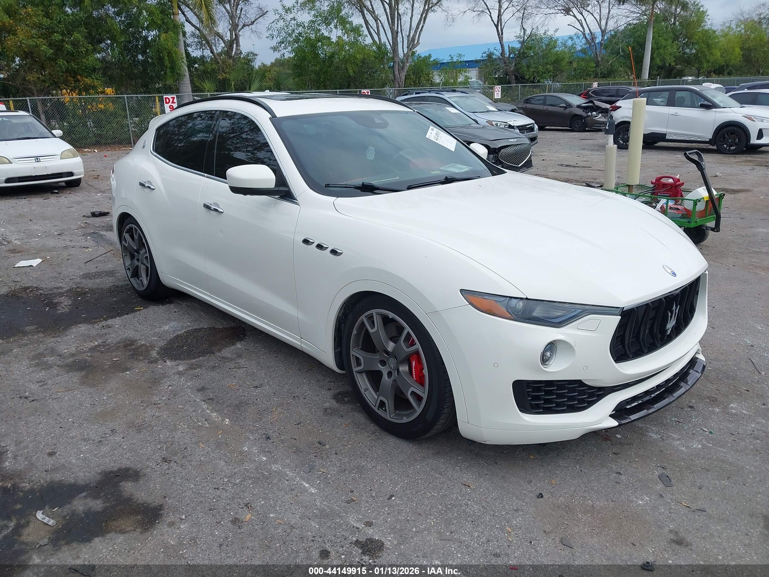 2017 Maserati Levante S, VIN ZN661YUS8HX258852 — Electrical