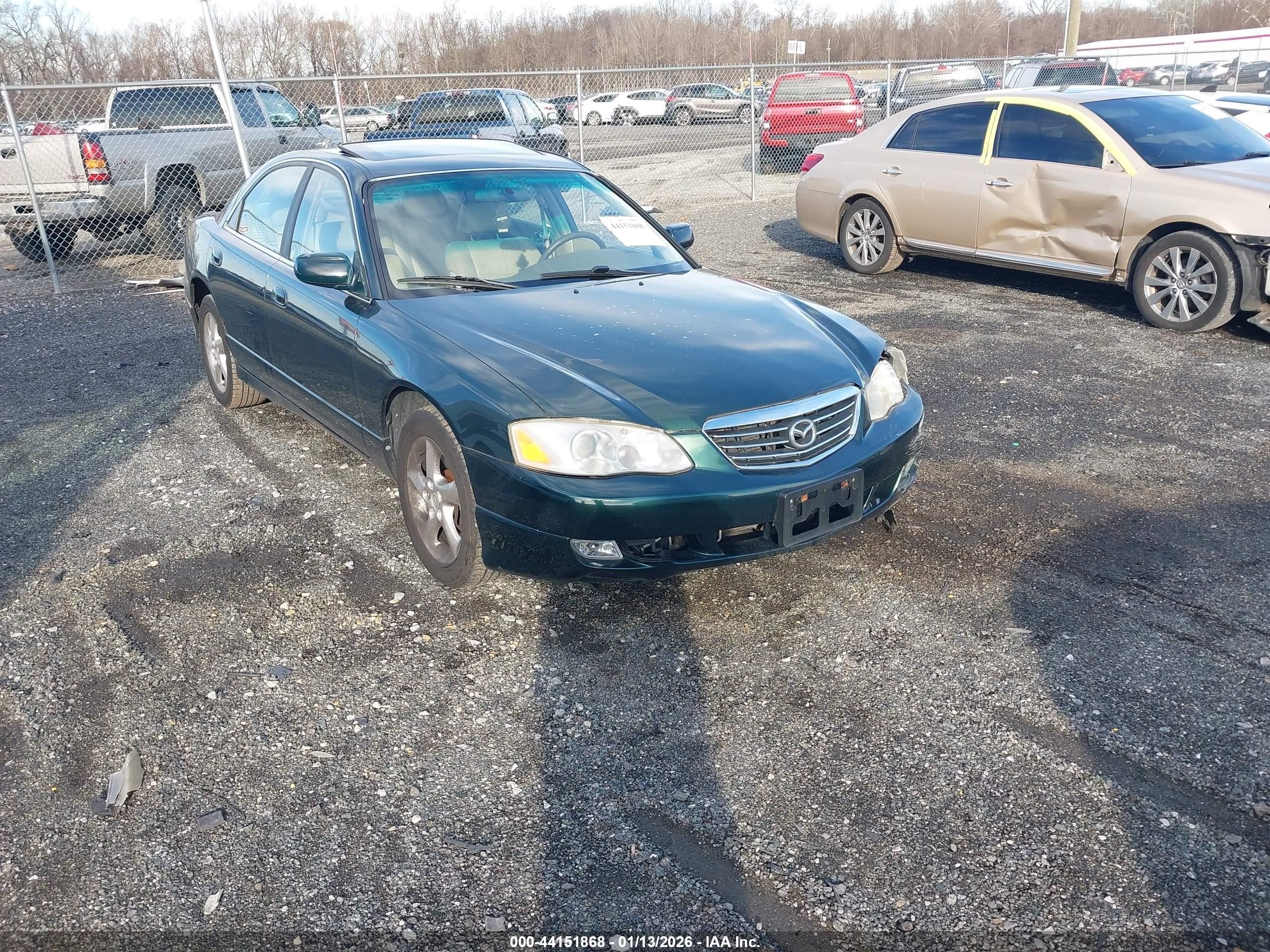 2001 Mazda Millenia P, VIN JM1TA221411716309 — Front end