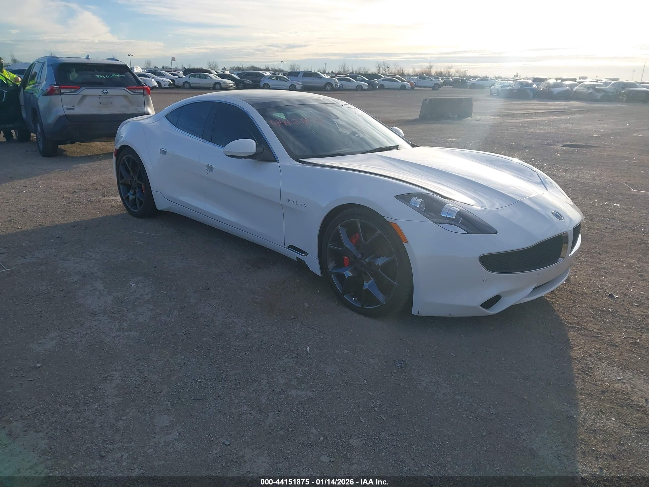2018 Karma Revero, VIN 50GK41SA1JA000029 — Water / flood
