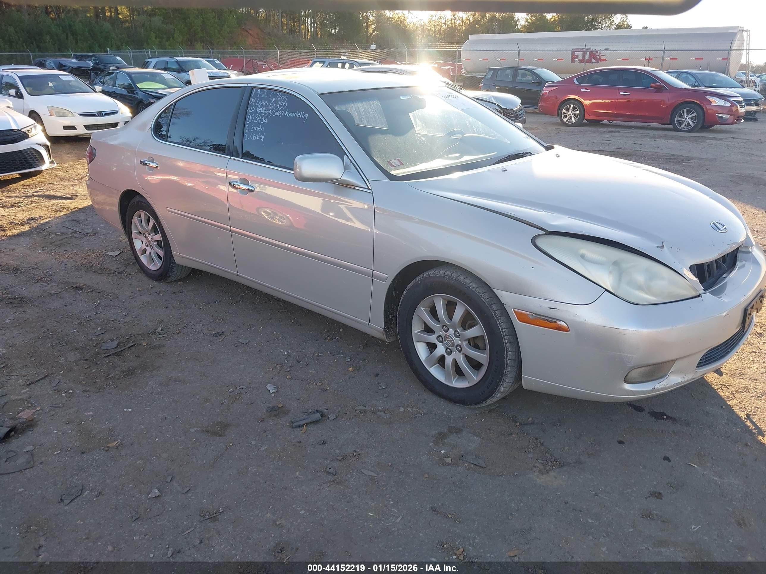 2004 Lexus ES 350, VIN JTHBA30G445003432 — Repossession