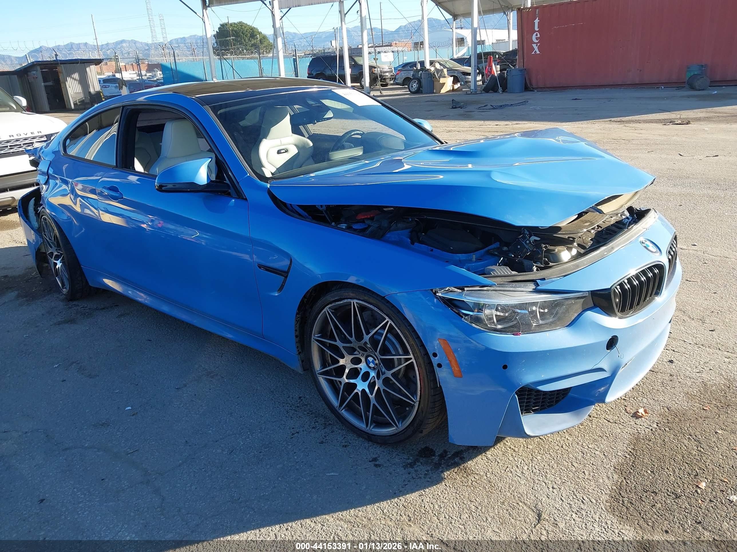 2019 BMW M4, VIN WBS4Y9C53KAG67188 — Front end