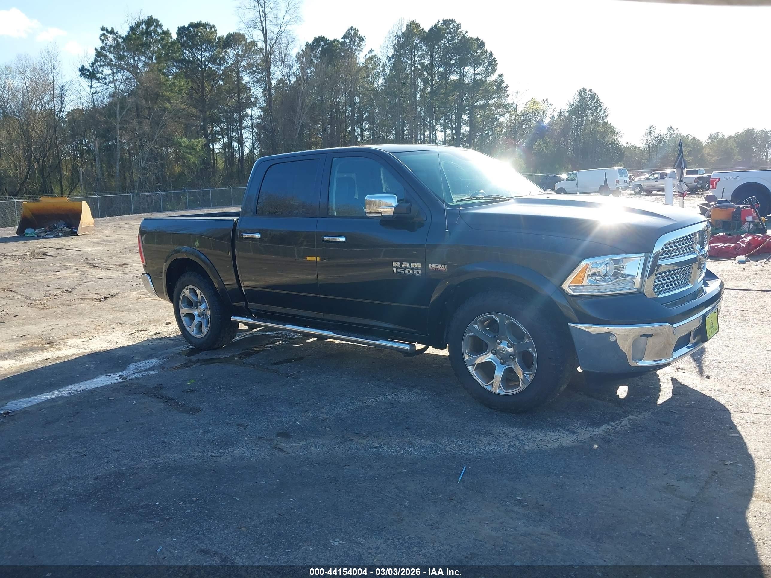 2017 Ram 1500 Laramie, VIN 1C6RR6NT3HS708317 — Fresh water flood