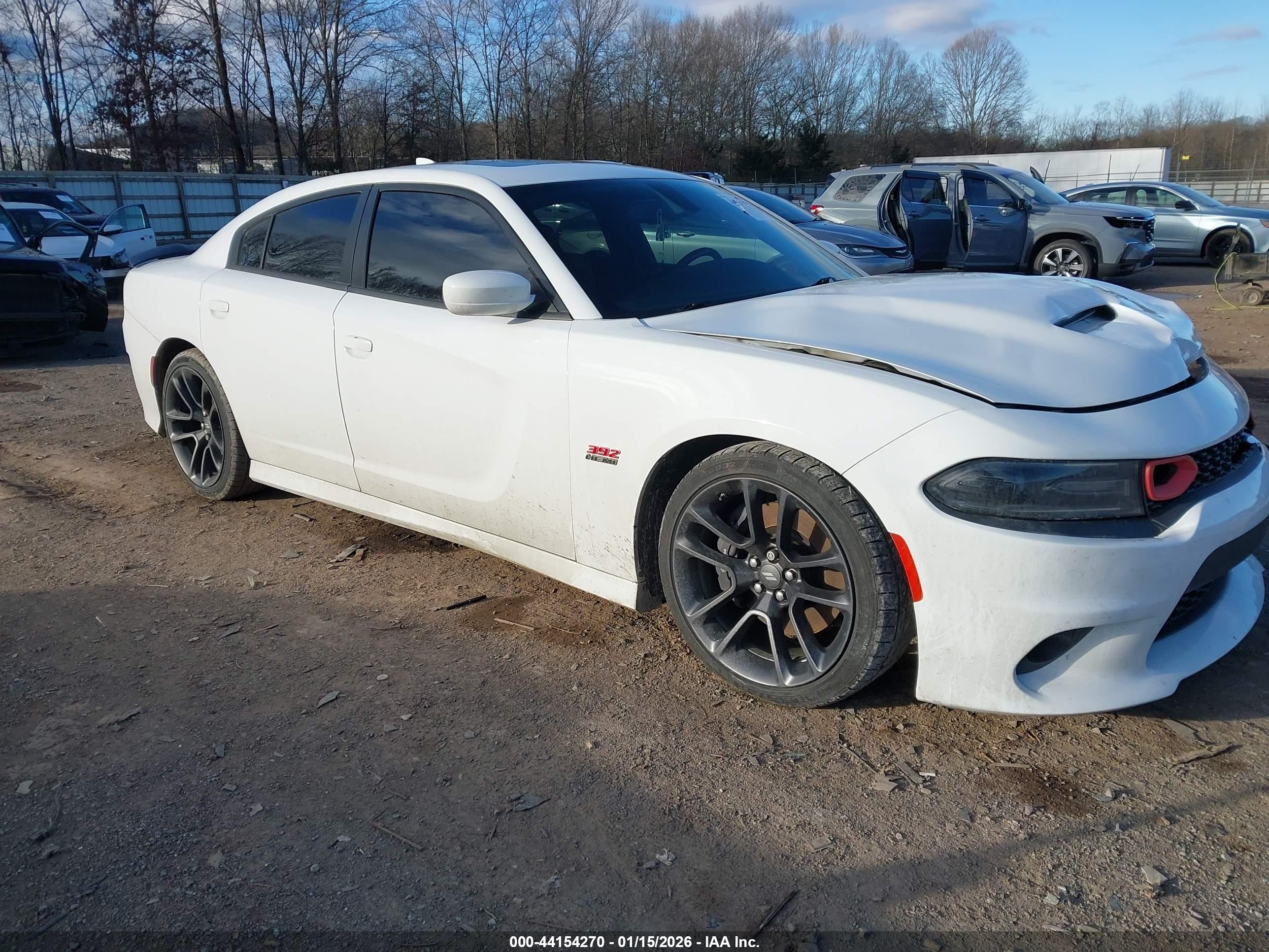 2021 Dodge Charger Scat Pack, VIN 2C3CDXGJ2MH569091 — Front end