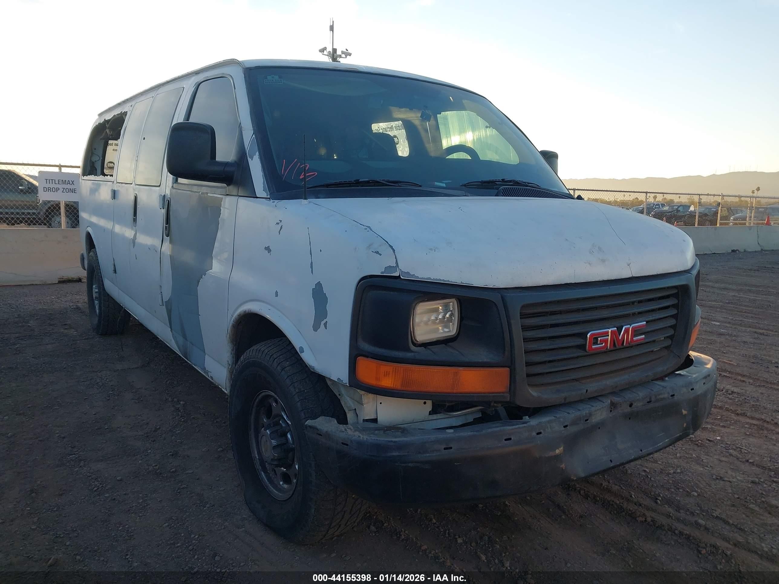 2007 GMC Savana, VIN 1GJHG39U671163626 — Normal wear