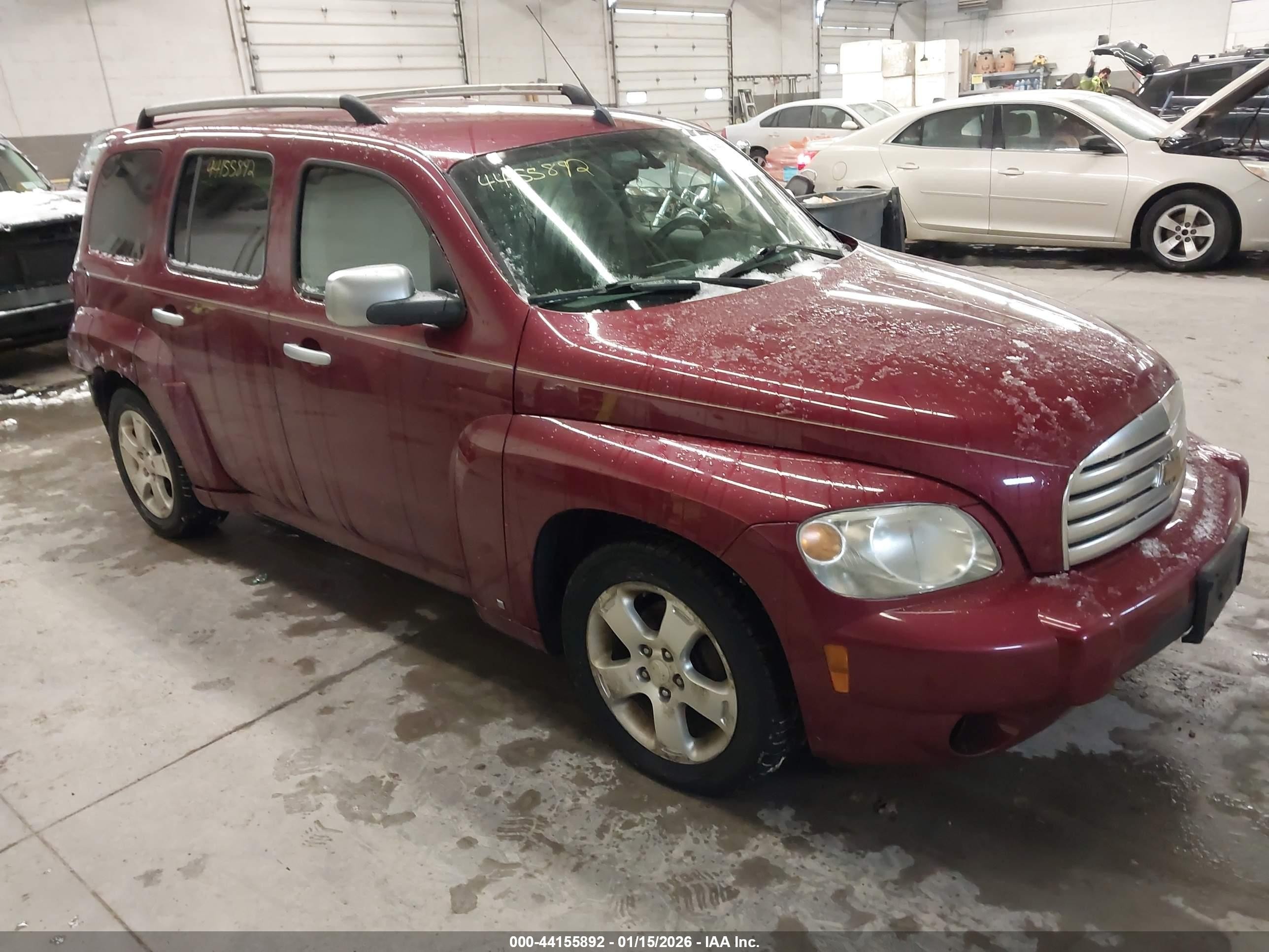2007 Chevrolet HHR LT, VIN 3GNDA23D87S534141 — Rear end