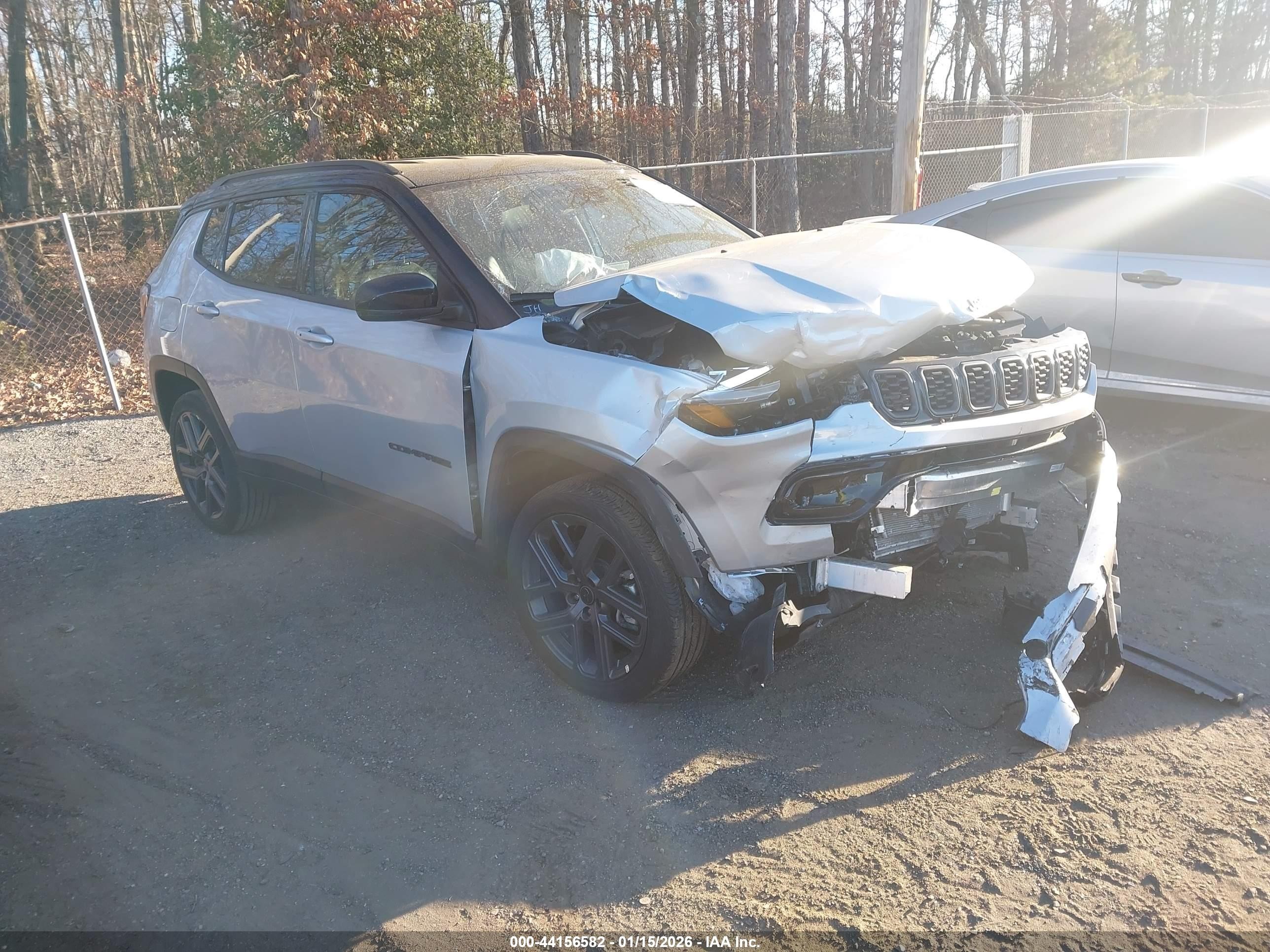 2026 Jeep Compass Limited, VIN 3C4NJDCN7TT188427 — Front end