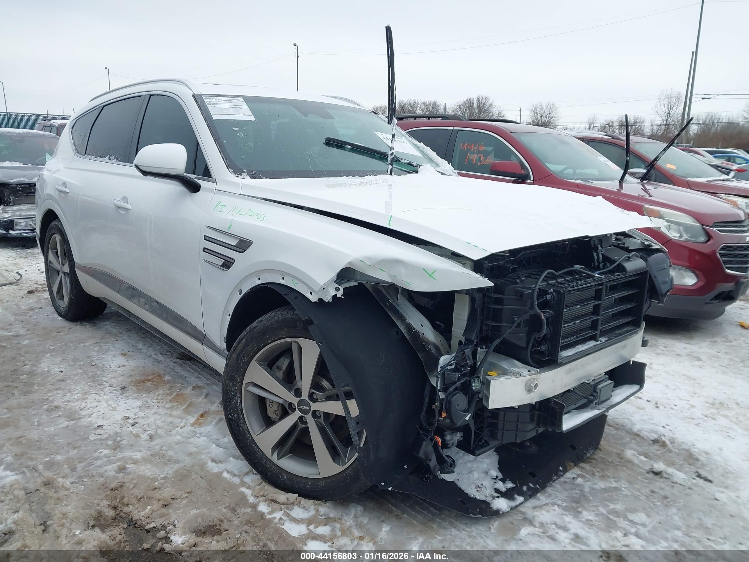 2024 Genesis GV80, VIN KMUHBDSB7RU164593 — Front end