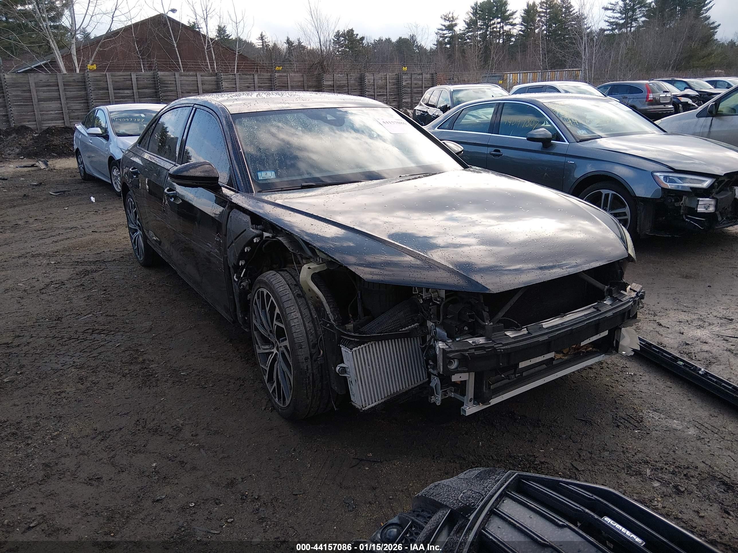 2021 Audi A8, VIN WAU8DAF8XMN029991 — Front end