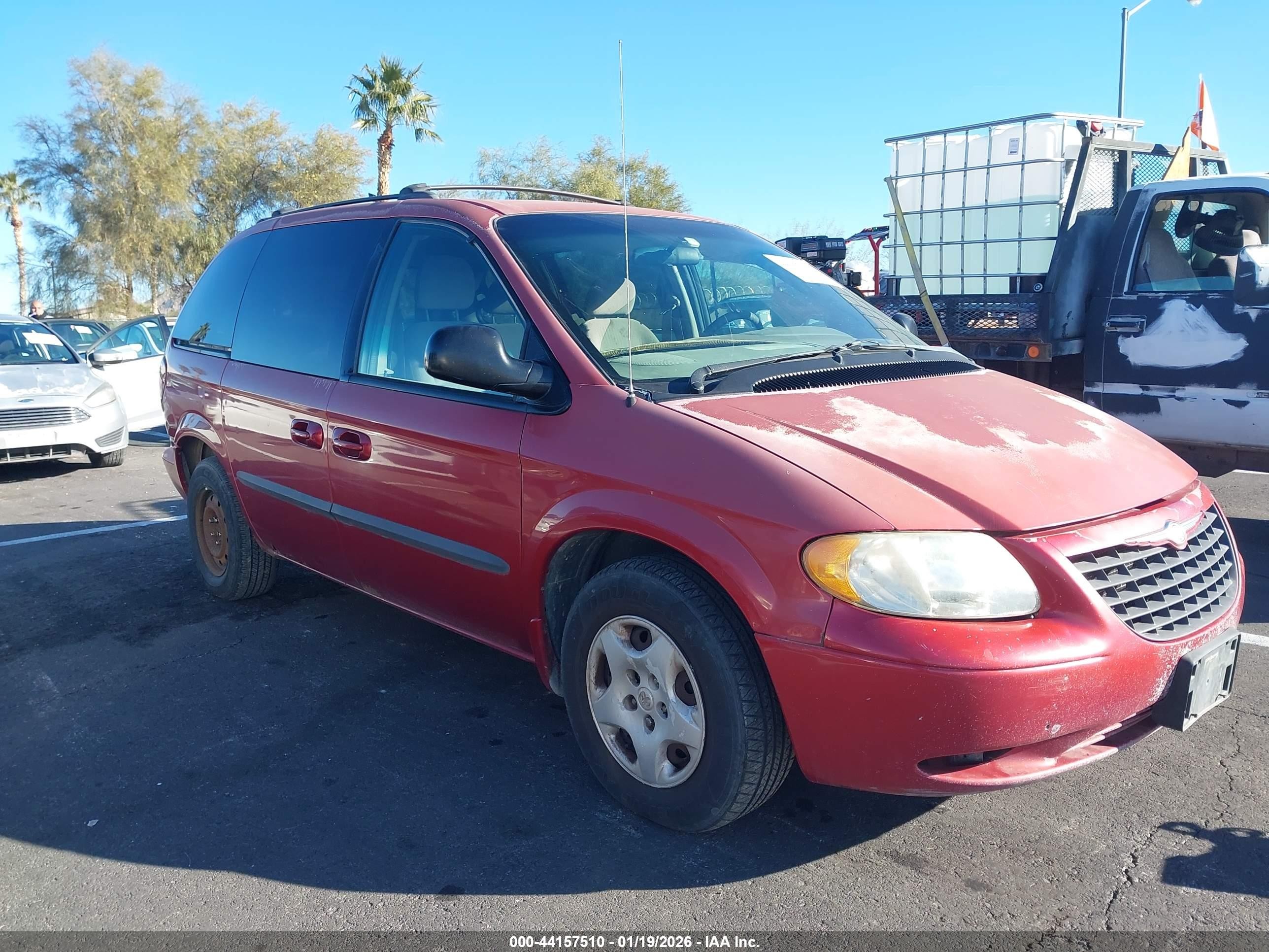 2003 Chrysler Voyager LX, VIN 1C4GJ45353B303886 — Электрика