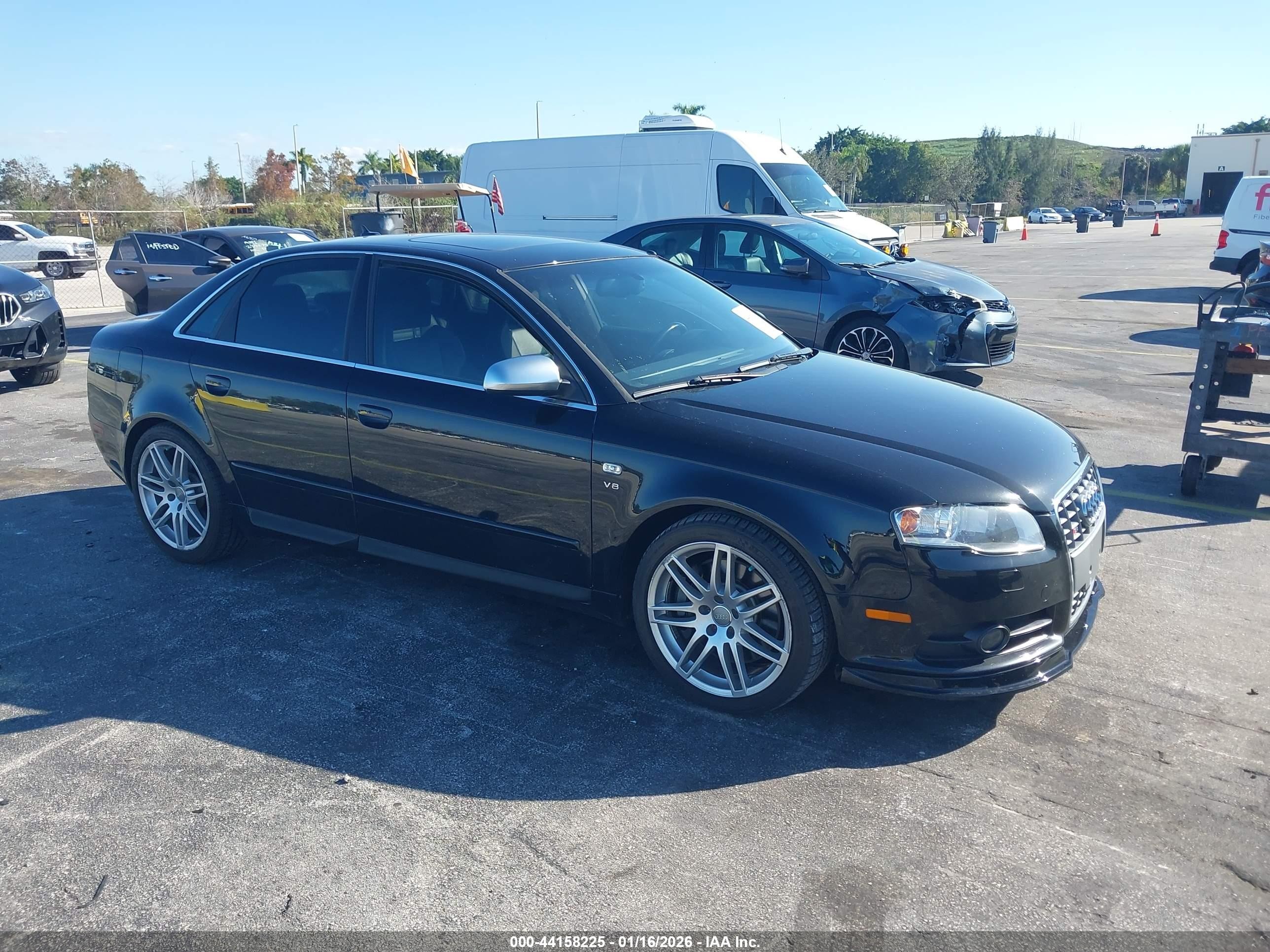 2007 Audi S4, VIN WAUGL78E17A243574 — Side