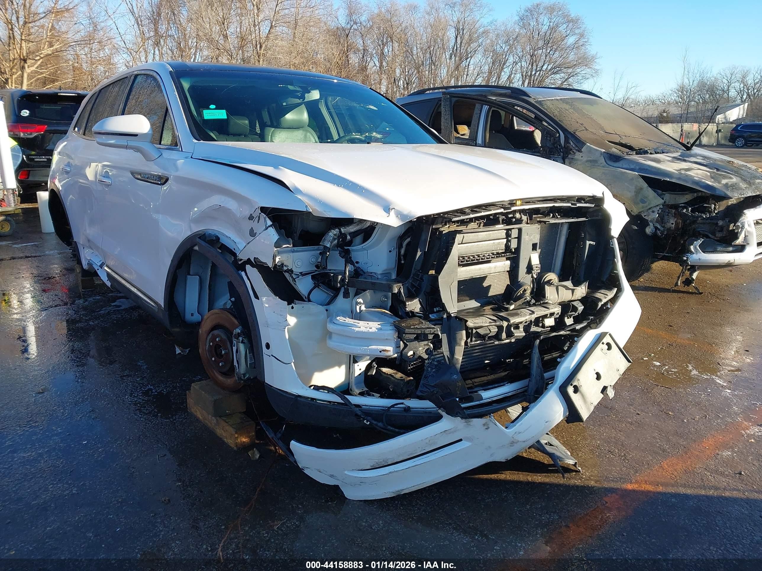 2019 Lincoln Nautilus Reserve, VIN 2LMPJ8L94KBL65920 — Theft recovery