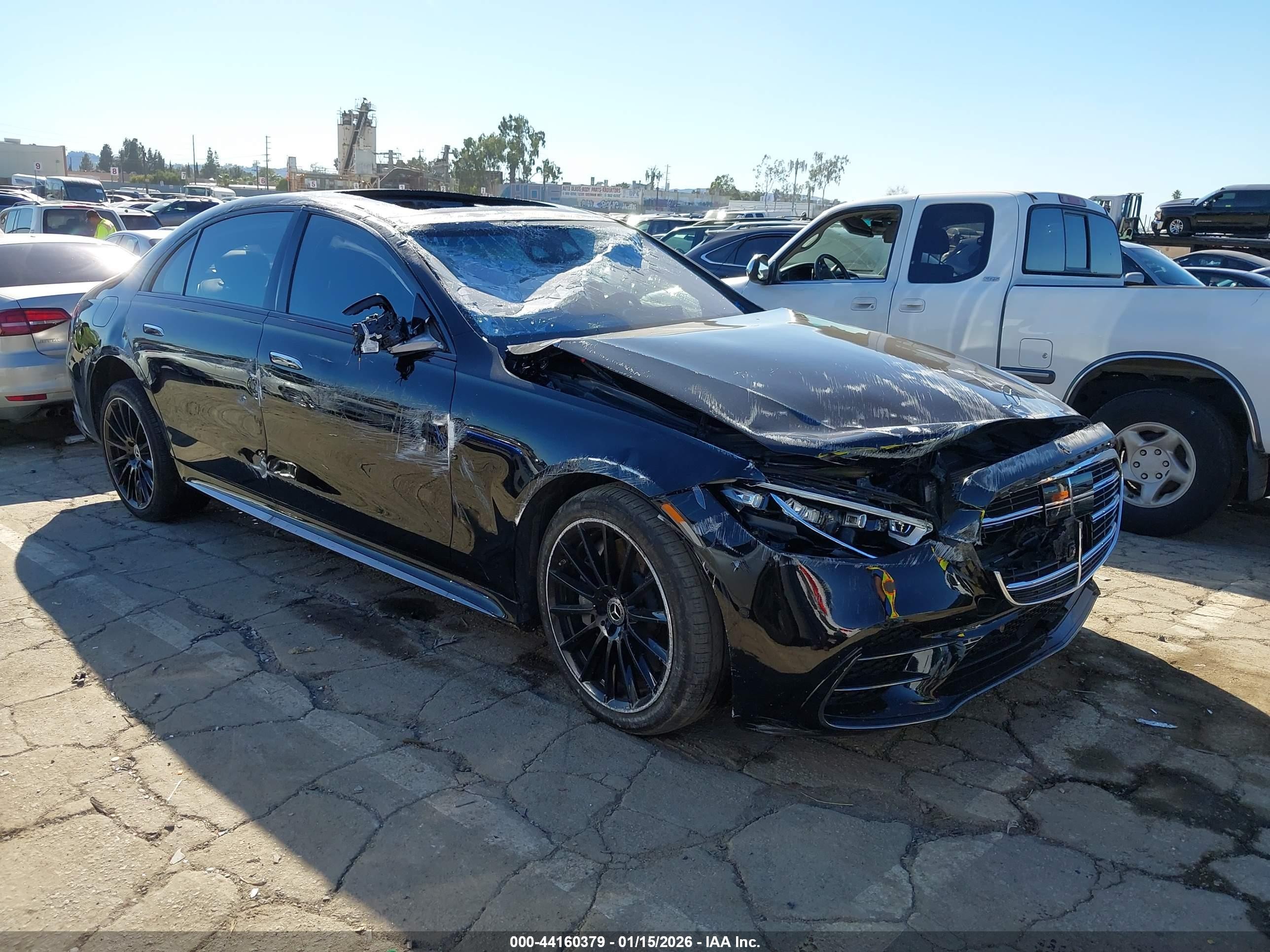 2023 Mercedes-Benz S 500, VIN W1K6G6DB3PA170352 — Rollover