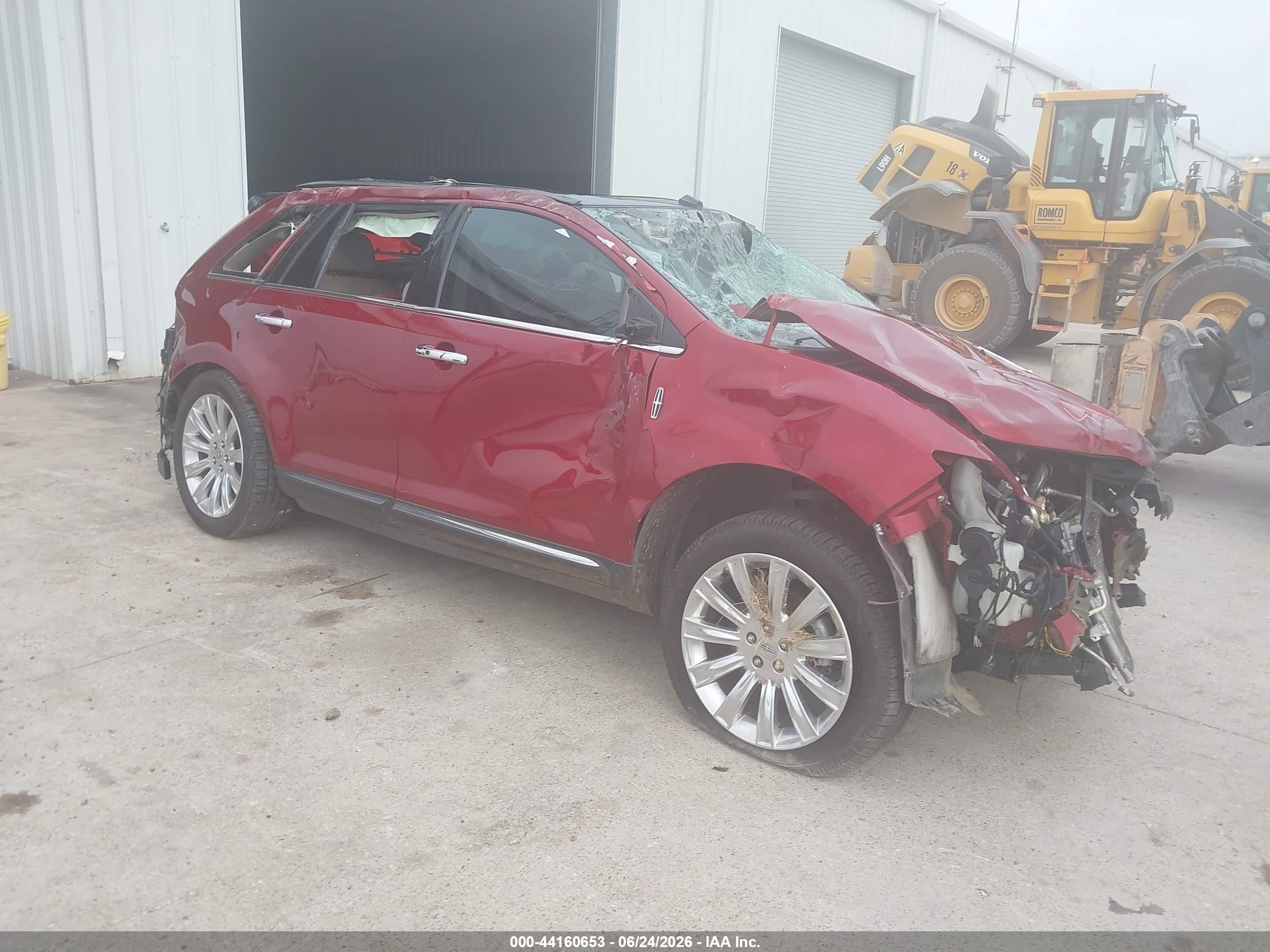 2015 Lincoln MKX, VIN 2LMDJ6JK3FBL27274 — Rollover