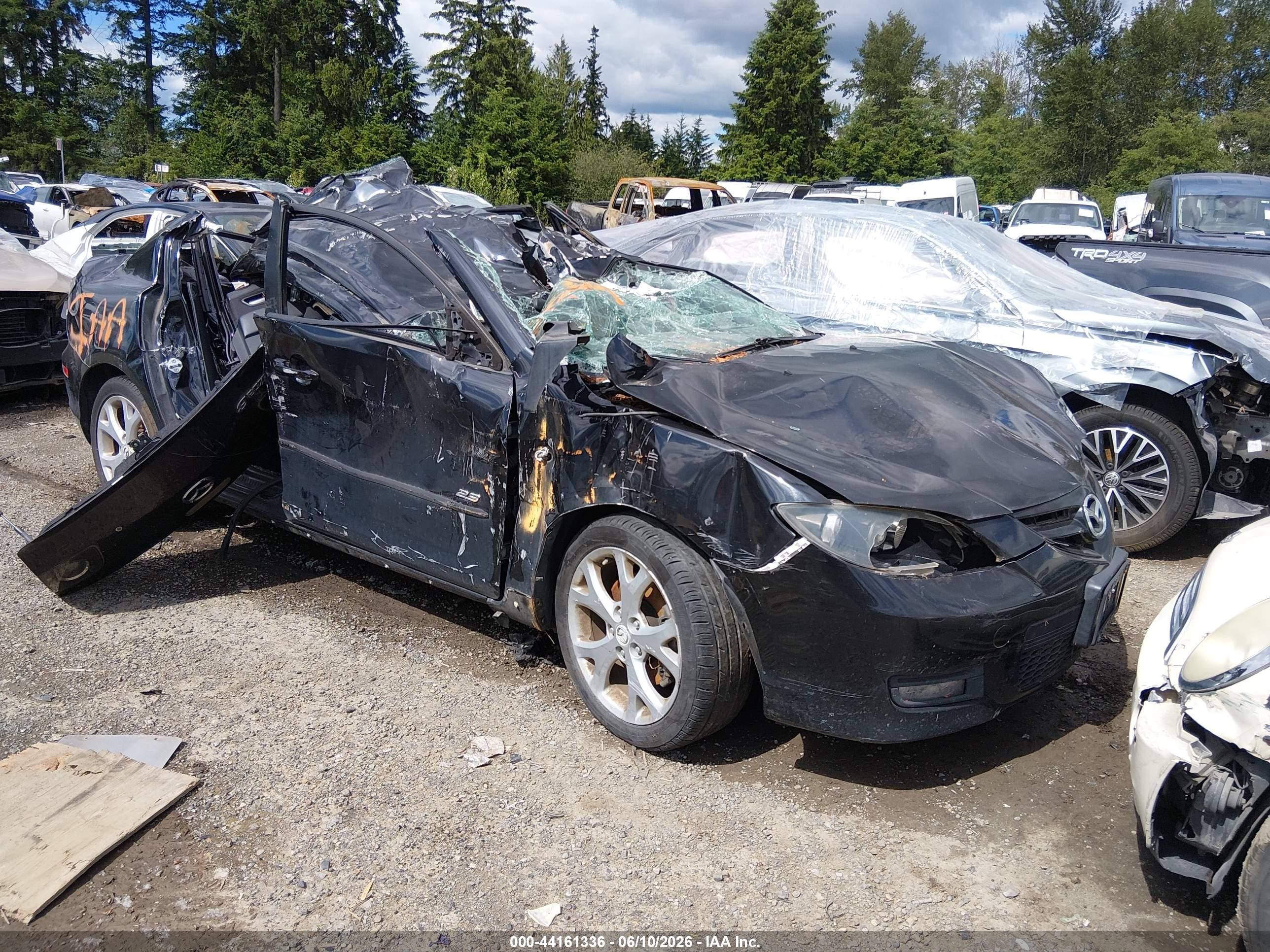 2007 Mazda 3 S Grand Touring, VIN JM1BK323571665508 — All over