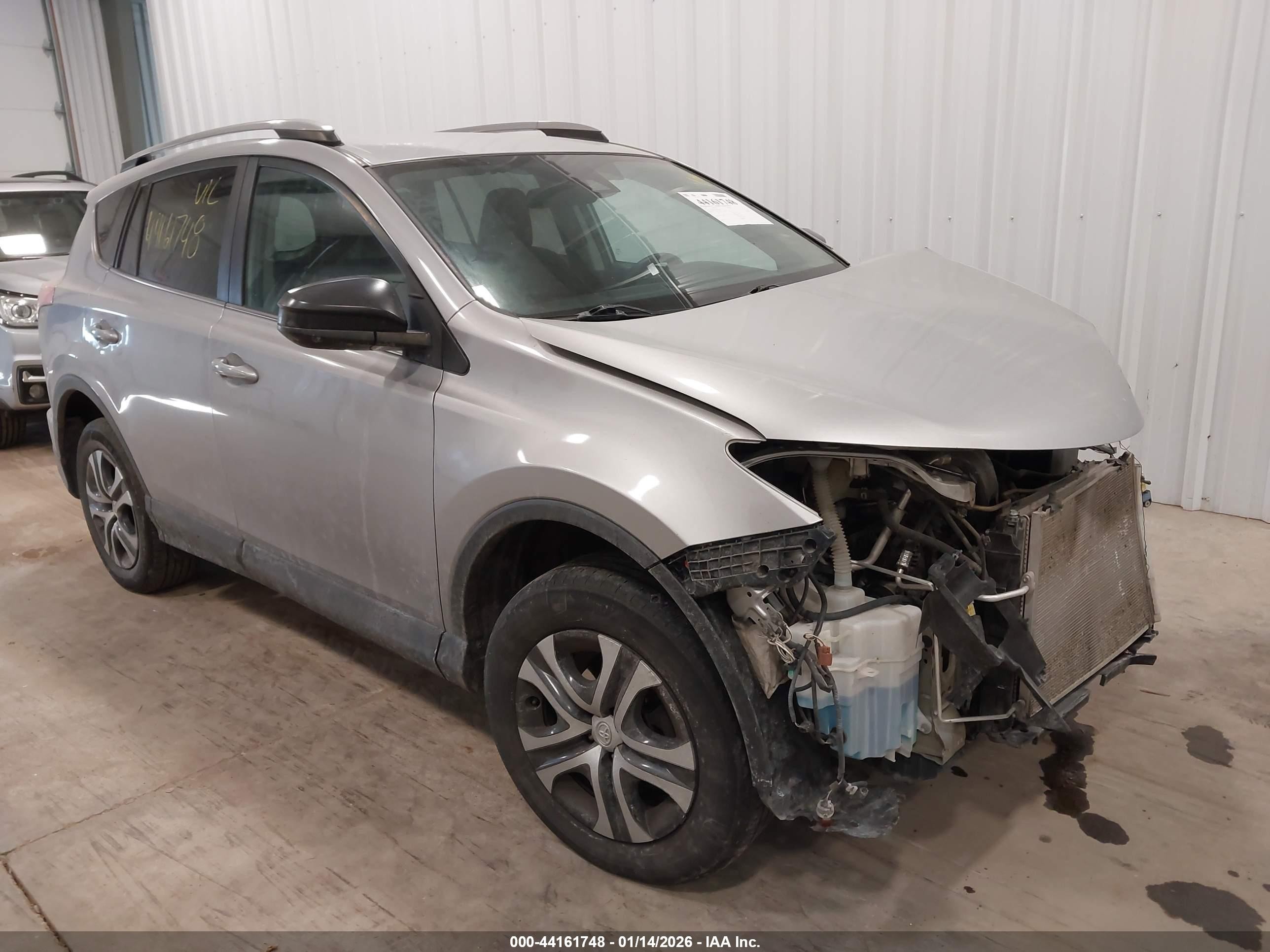 2017 Toyota RAV4 LE, VIN 2T3BFREV1HW577823 — Front end
