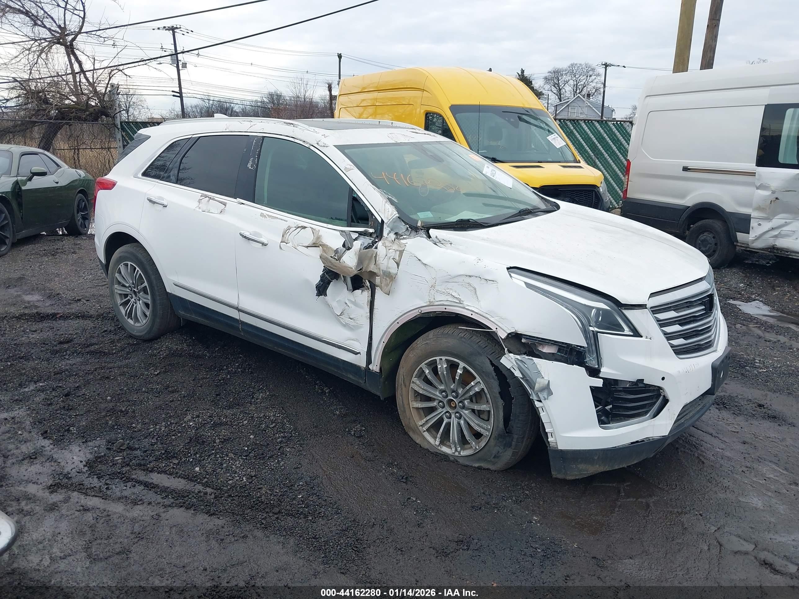 2017 Cadillac XT5 Luxury FWD, VIN 1GYKNBRS6HZ309788 — Biohazard / chemical