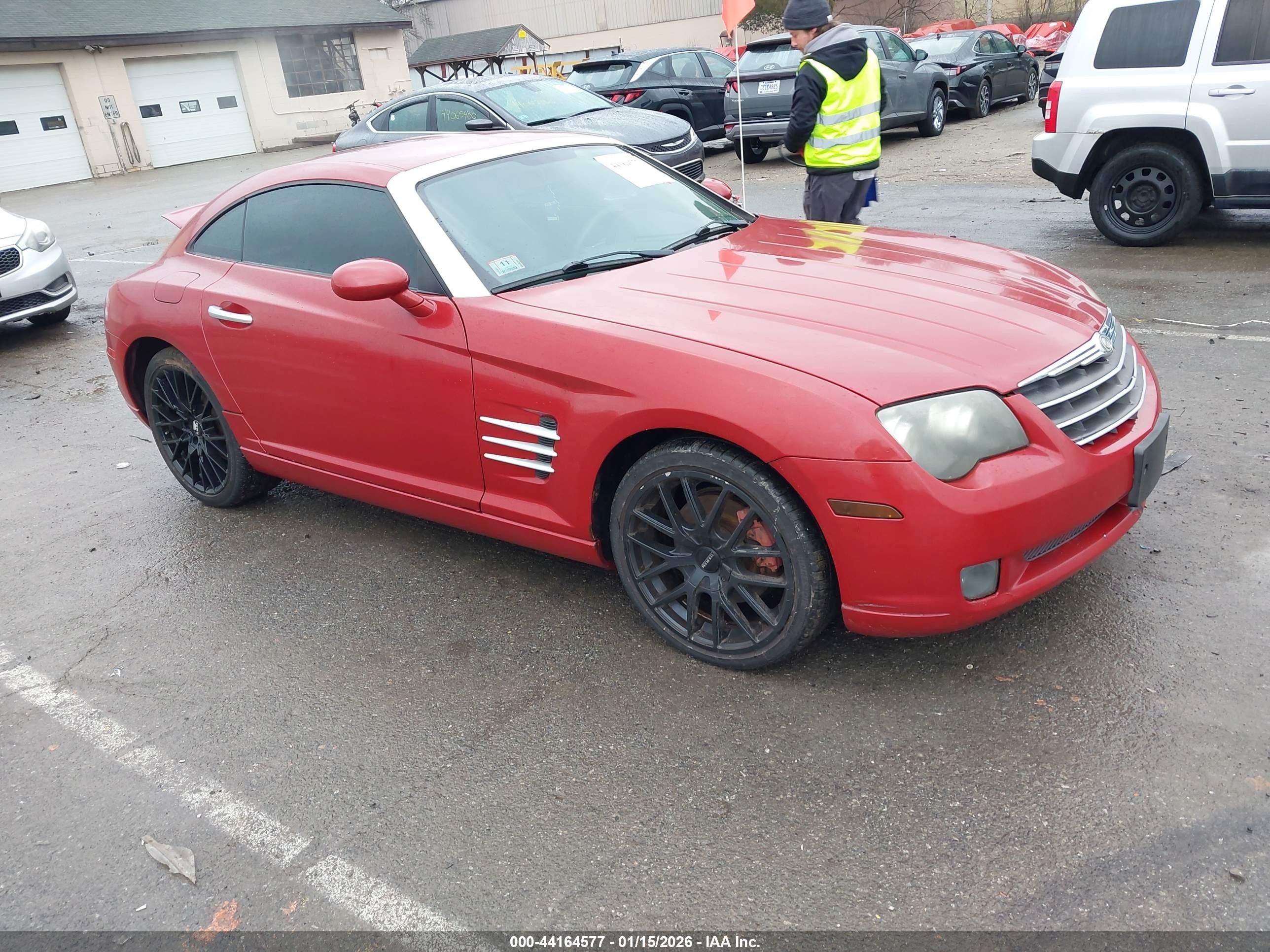 2007 Chrysler Crossfire Limited, VIN 1C3LN69L97X070407 — Front end