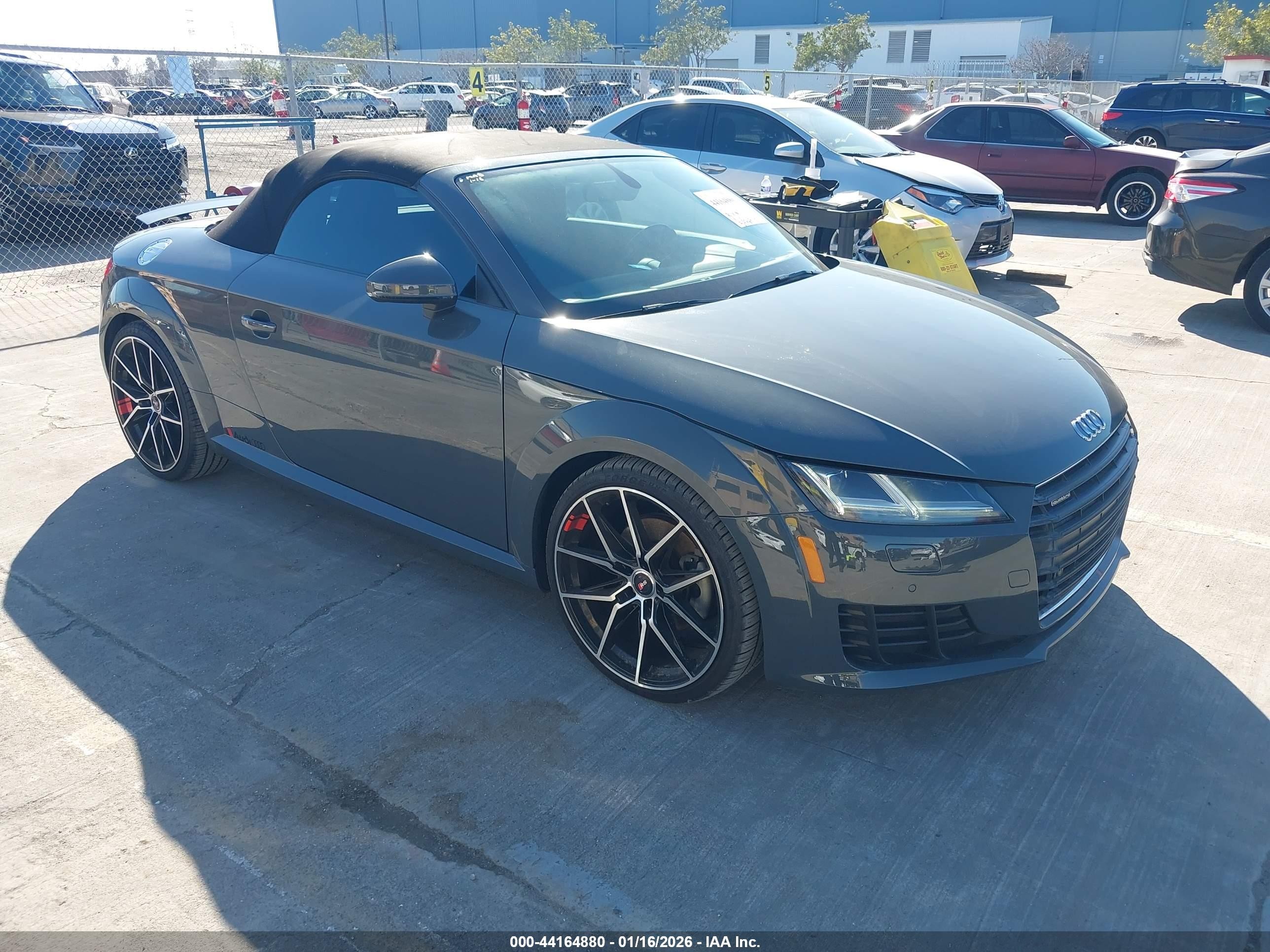 2016 Audi TT 2.0T, VIN TRUT5CFV5G1027675 — Fresh water flood