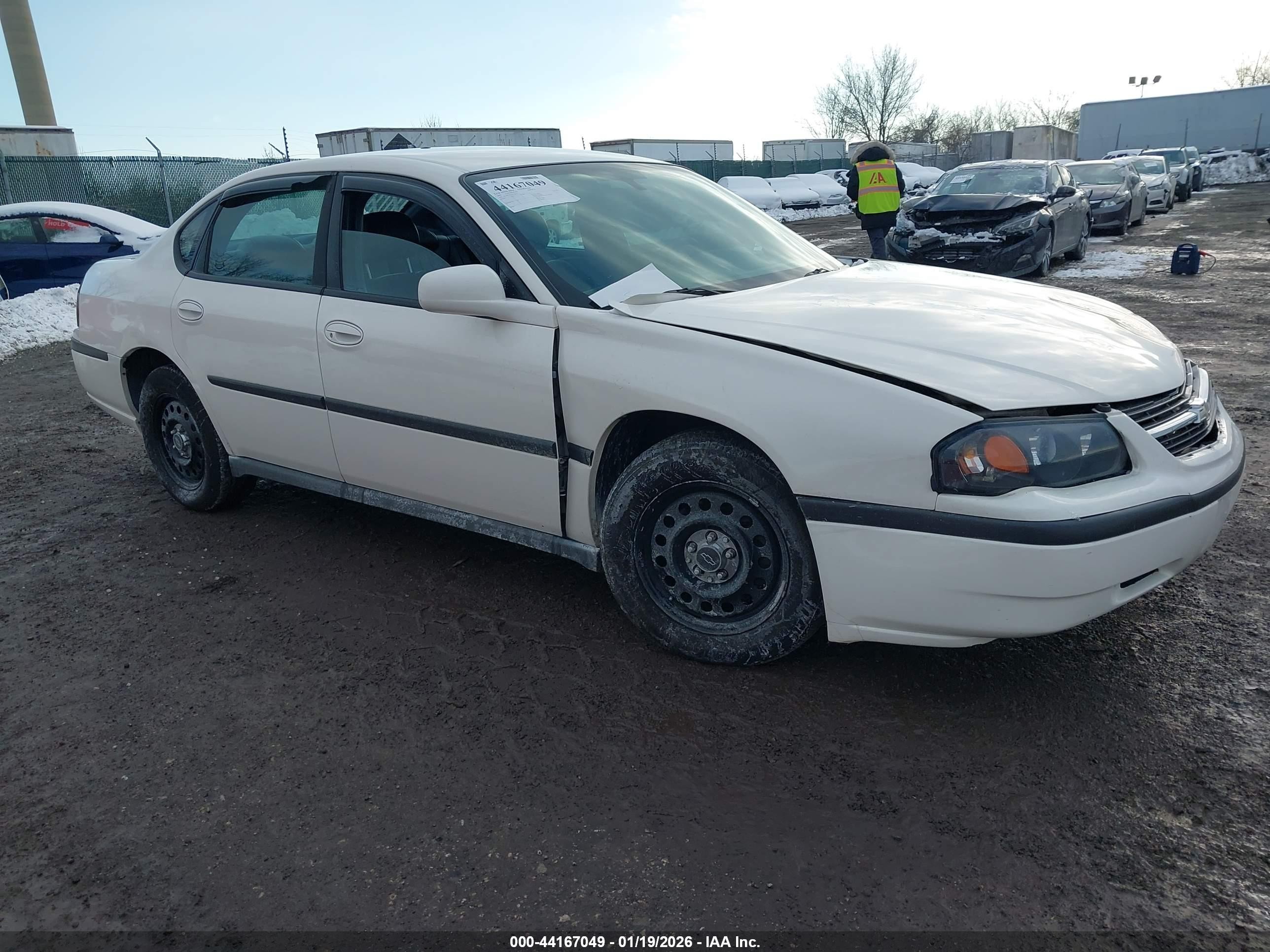 2005 Chevrolet Impala Police Police, VIN 2G1WF55K059338343 — Front end