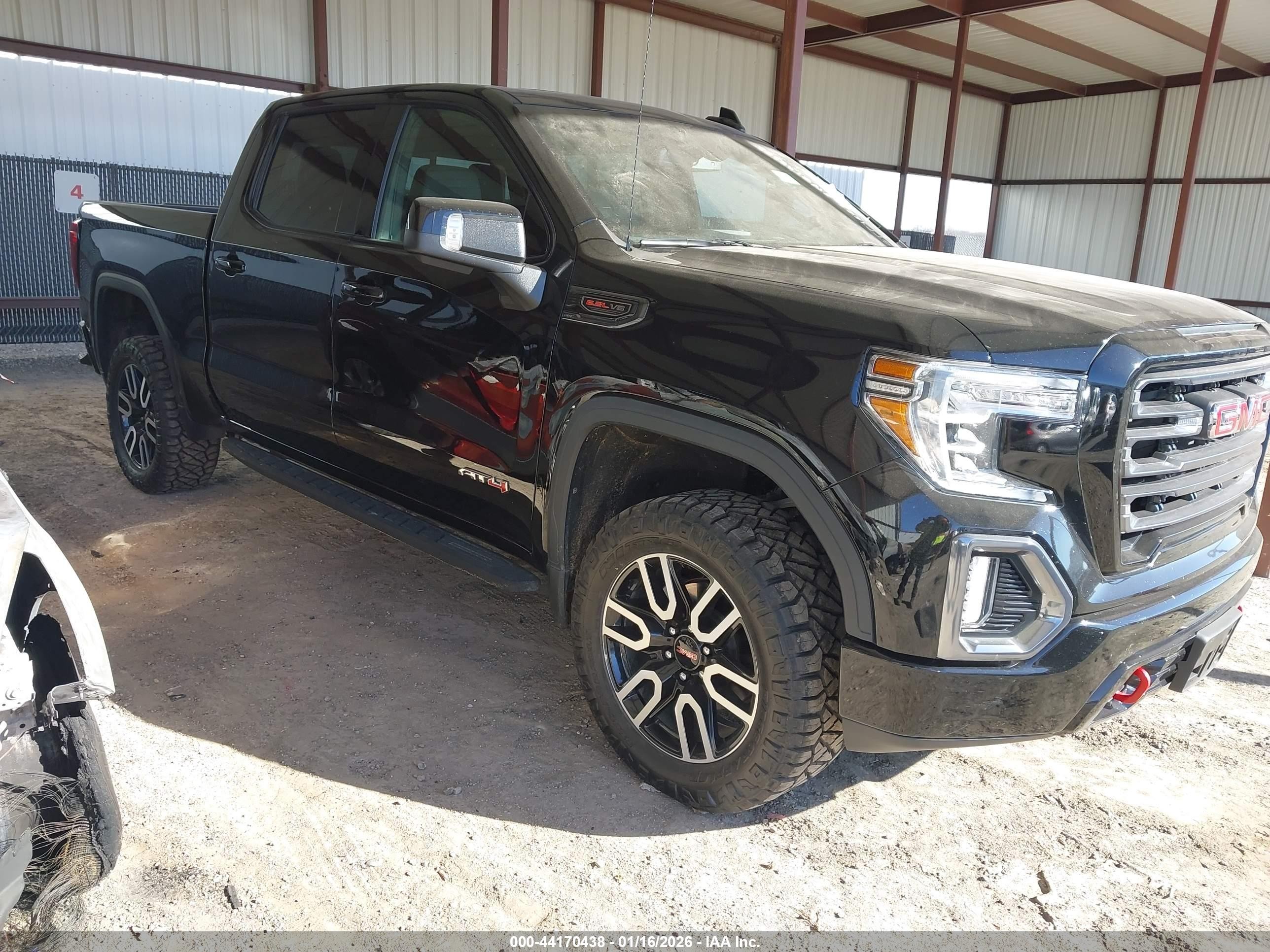2022 GMC Sierra 1500 AT4, VIN 3GTP9EEL8NG195353 — Theft recovery