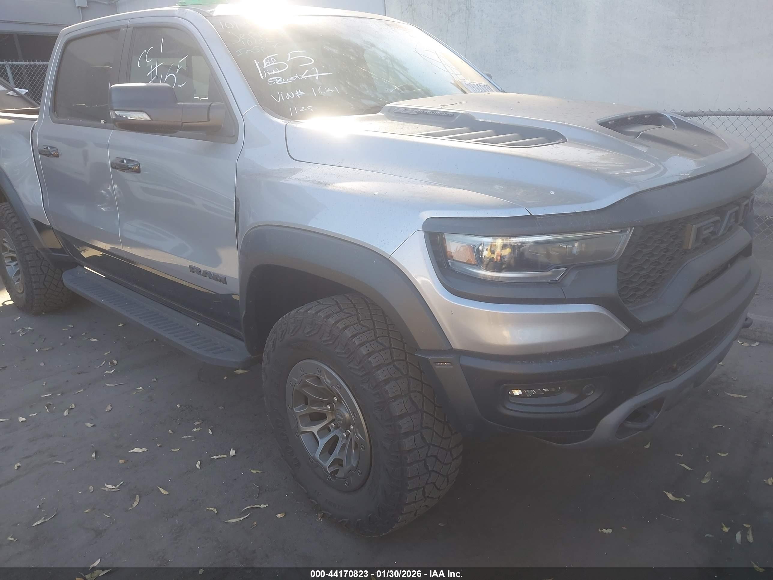 2024 Ram 1500 TRX, VIN 1C6SRFU96RN201631 — Vandalism