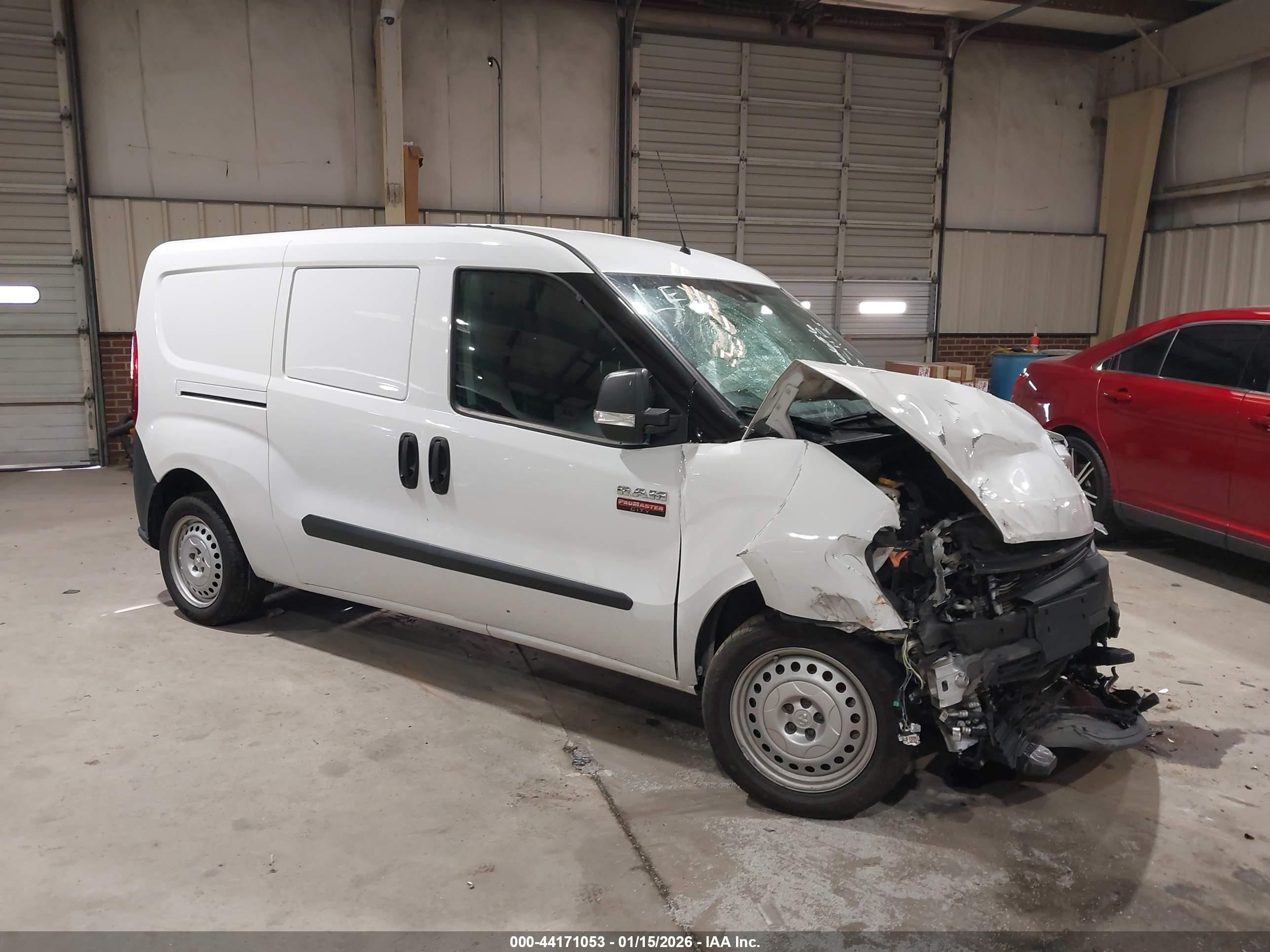 2021 Ram ProMaster City Cargo Tradesman, VIN ZFBHRFAB2M6U19517 — Front end