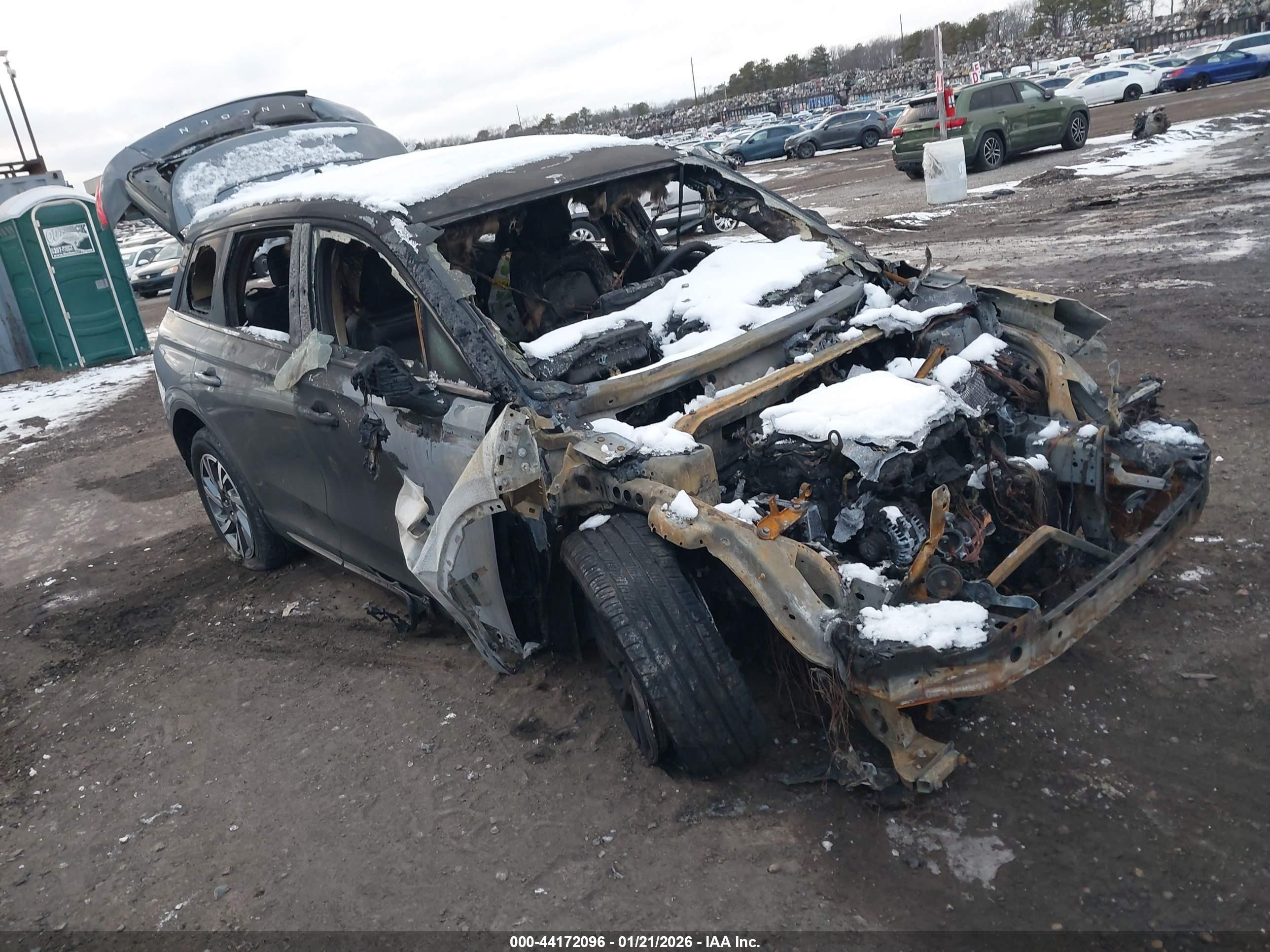 2023 Lincoln Corsair Standard, VIN 5LMCJ1DA9PUL25485 — Burn