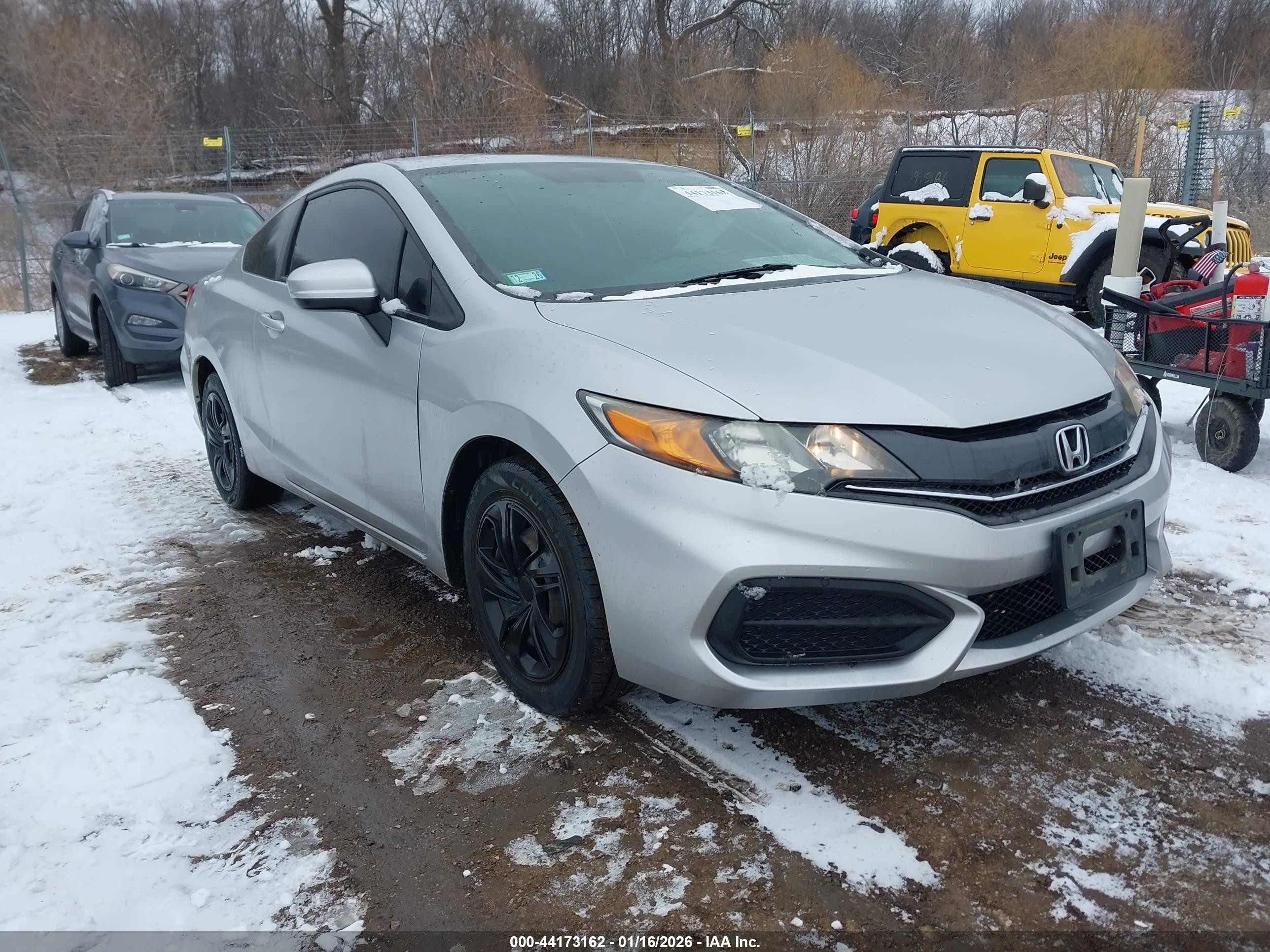 2014 Honda Civic LX, VIN 2HGFG3B52EH515716 — Water / flood