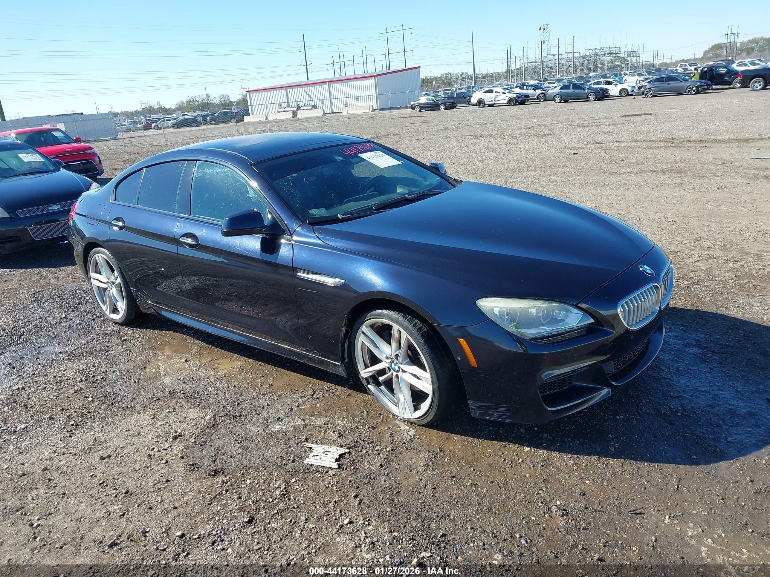 2015 BMW 6 Series 650i, VIN WBA6B2C54FD799397 — Front end