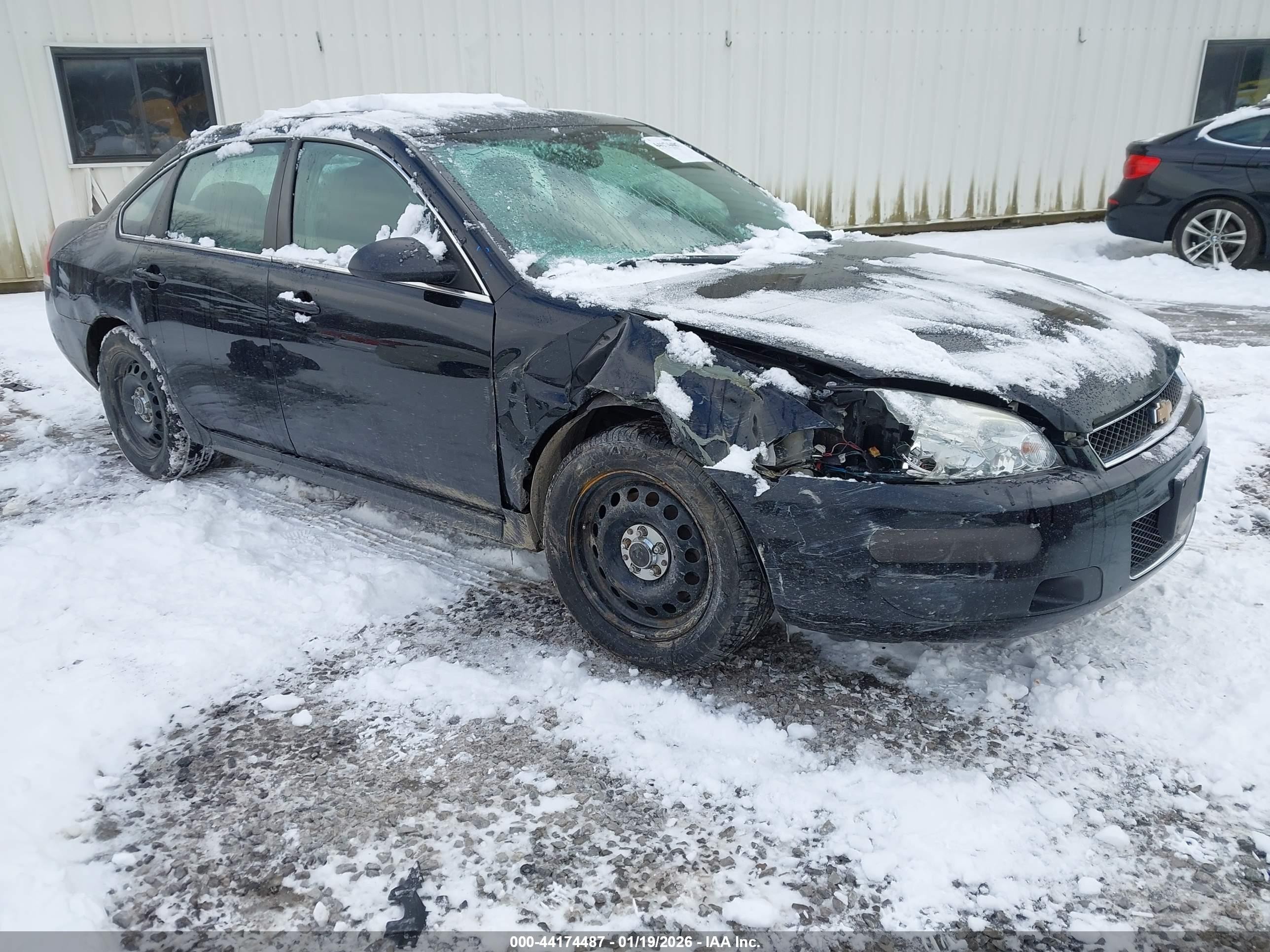 2015 Chevrolet Impala Police Police, VIN 2G1WD5E35F1164879 — Front end