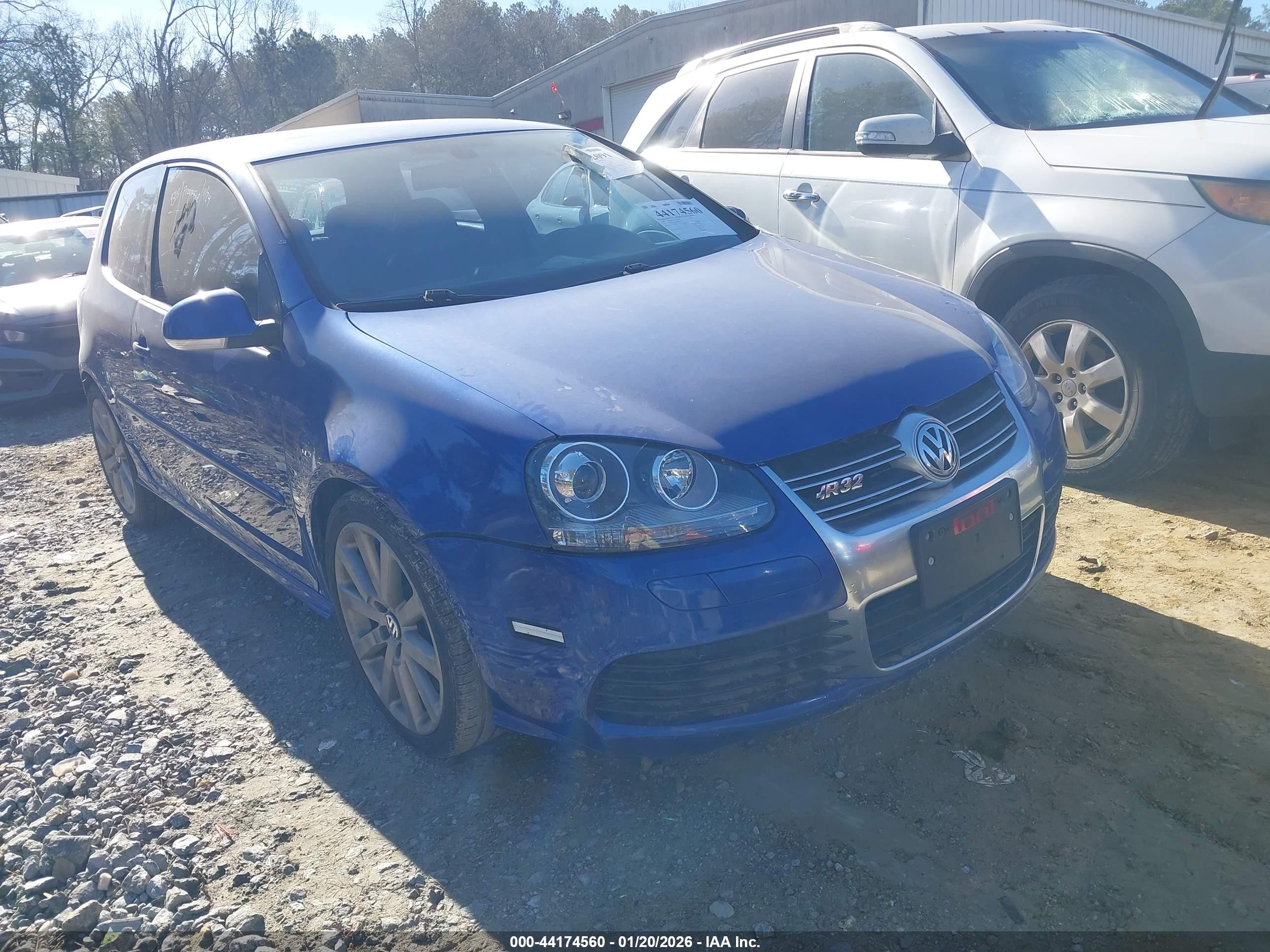 2008 Volkswagen R32, VIN WVWKC71K18W052965 — Rear end