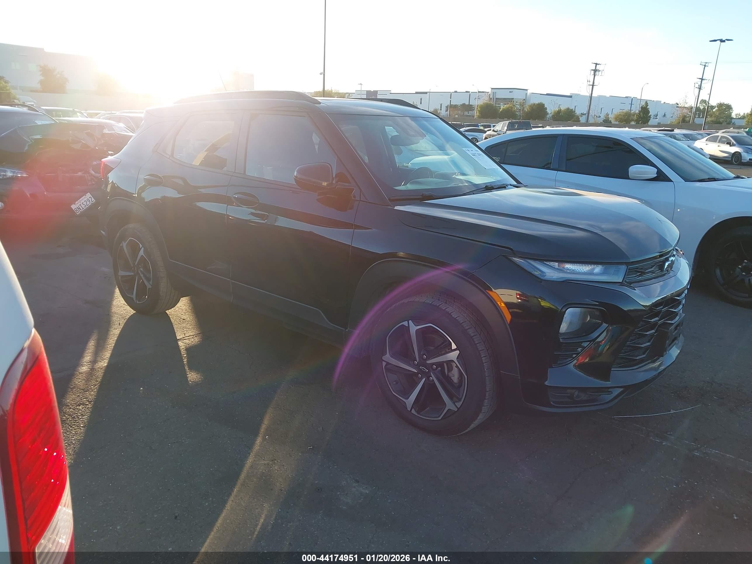 2022 Chevrolet TrailBlazer RS, VIN KL79MTSL0NB140689 — Front end