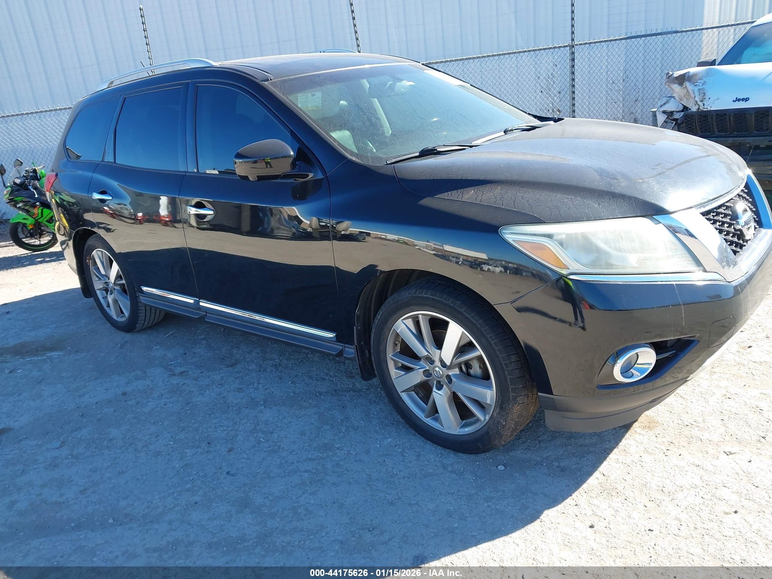 2014 Nissan Pathfinder SL, VIN 5N1AR2MN7EC724510 — Обычный износ