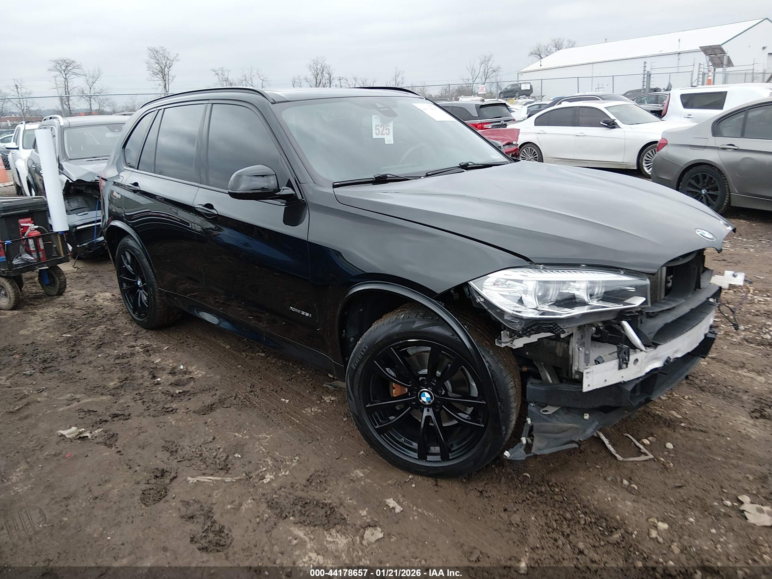 2018 BMW X5 xDrive35i, VIN 5UXKR0C55JL075510 — Front end