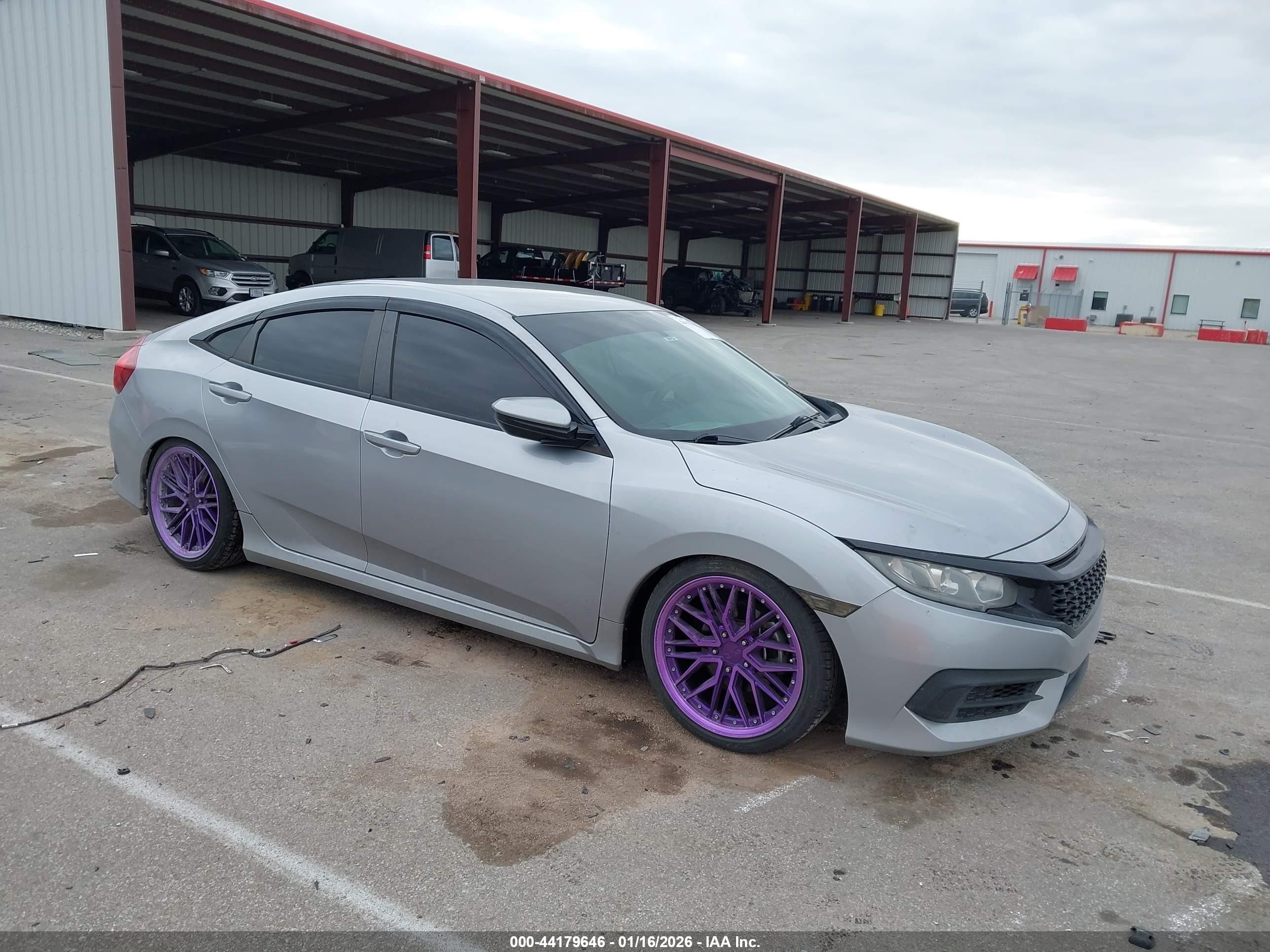 2016 Honda Civic LX, VIN 19XFC2E57GE025433 — Undercarriage
