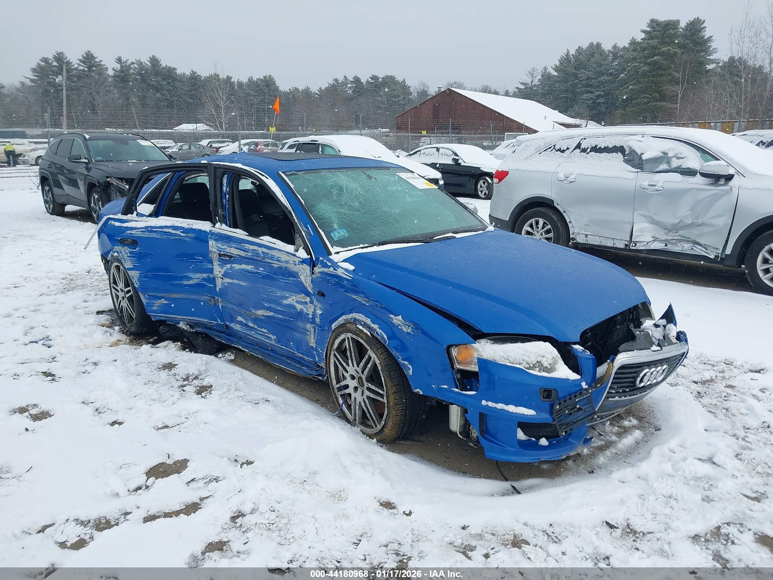 2007 Audi S4, VIN WAUGL78E37A082242 — Side