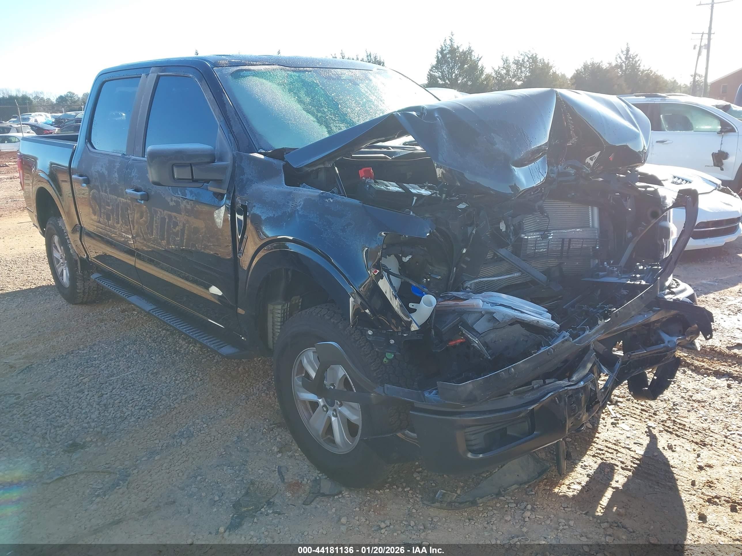 2024 Ford F-150 Police Responder XL, VIN 1FTFW1P83RKD73108 — Front end