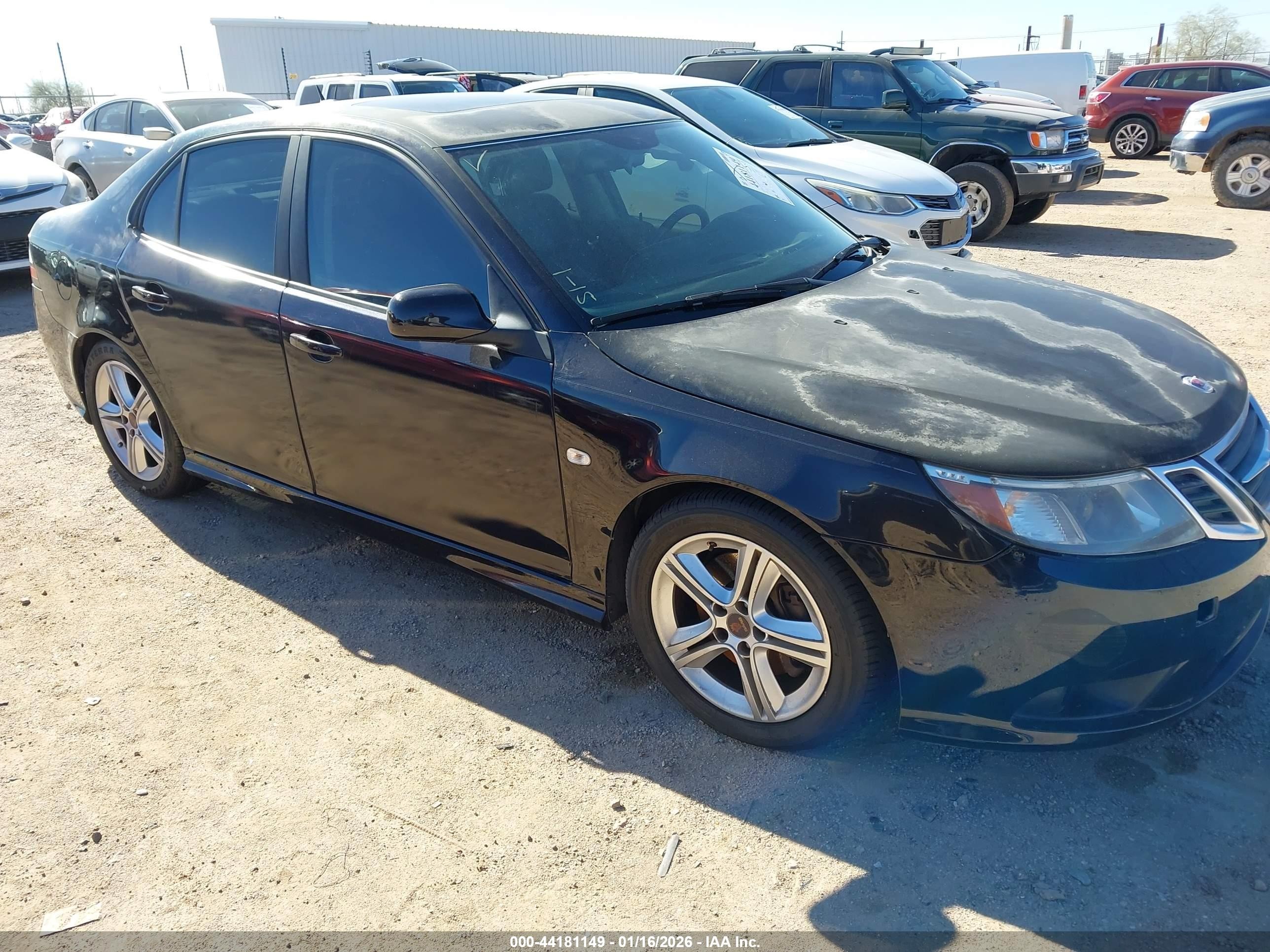 2010 Saab 9-3 XWD, VIN YS3FA4BY3A1610268 — Front end