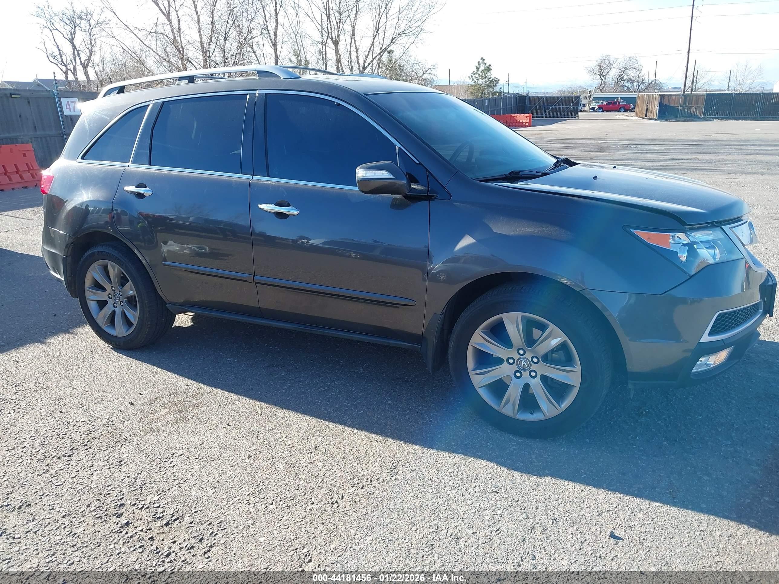 2012 Acura MDX Advance, VIN 2HNYD2H64CH527156 — Front end